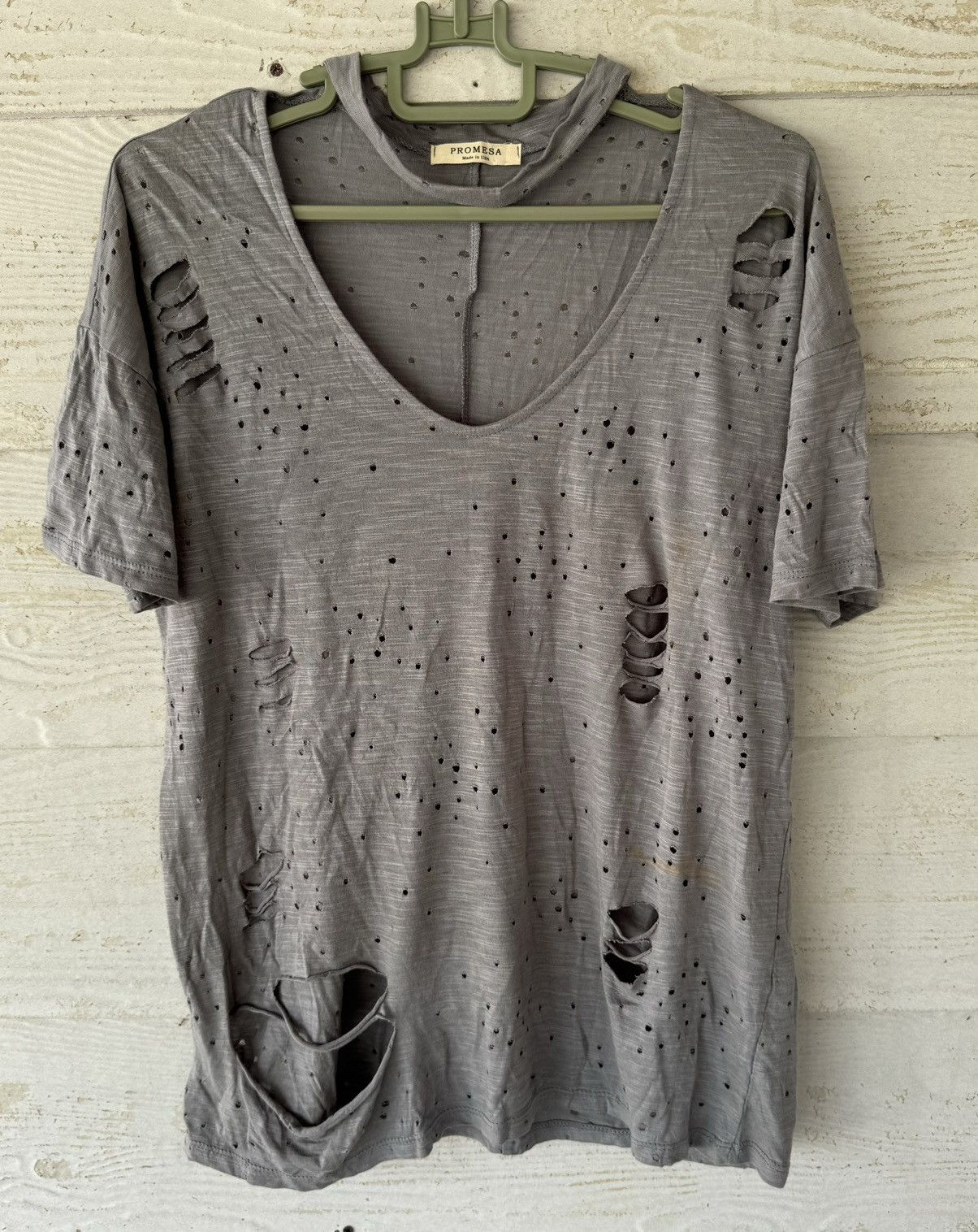 Vintage PROMESA DESTRESS TEE SHIRT USA Size US M / EU 48-50 / 2 - 1 Thumbnail