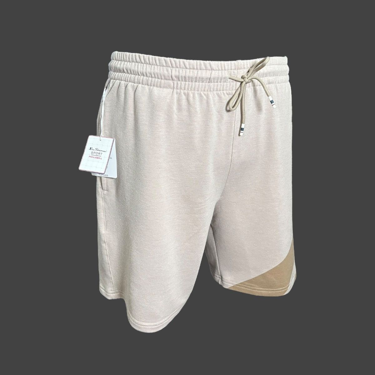 Ben Sherman Ben Sherman Sport Men’s Beige Terry Knit Comfort Shorts Sz L Size US 34 / EU 50 - 3 Thumbnail