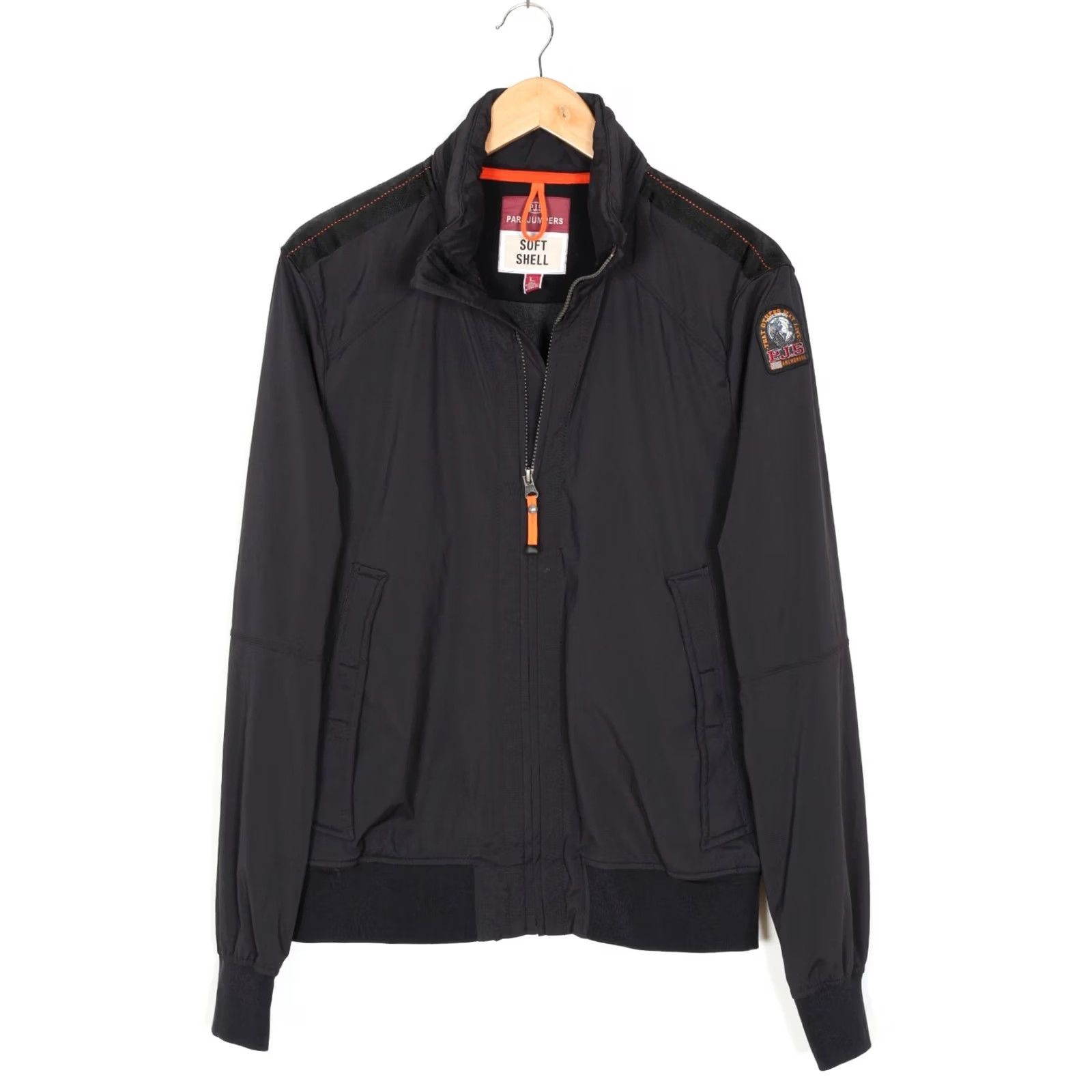 Parajumpers PARAJUMPERS Tsuge Soft Shell Jacket Men L Hooded Dark Blue MJ4322 Jacket Mens Blue Size US M / EU 48-50 / 2 - 2 Thumbnail
