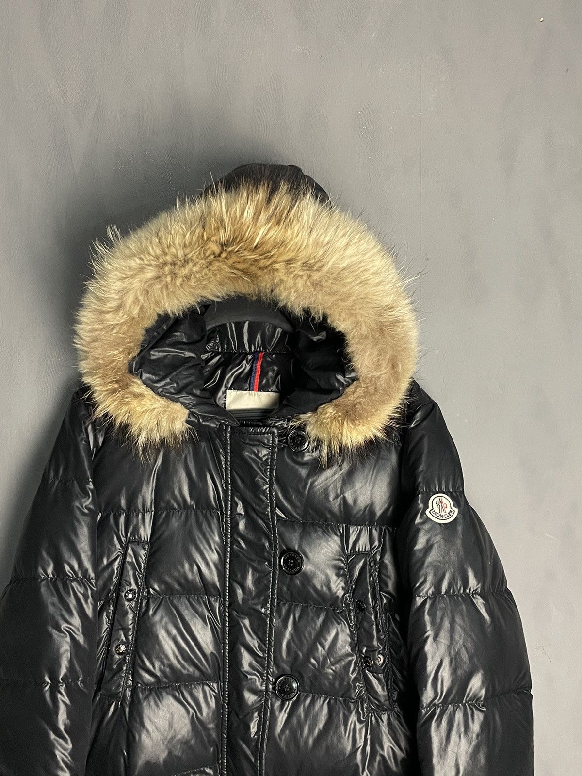 Moncler Moncler womens Parka Down Jacket Real Fur Puffer Size M / US 6-8 / IT 42-44 - 2 Thumbnail