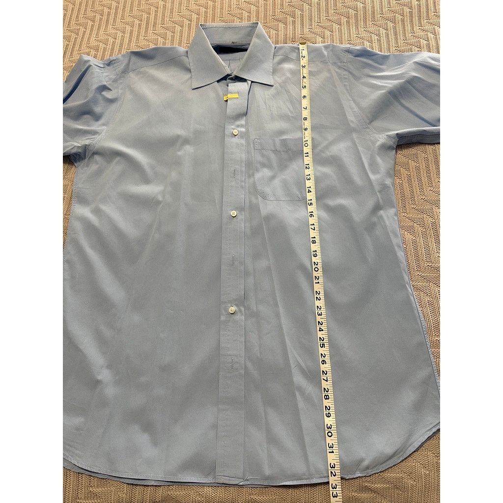 Burberry Burberry blue button down size L Size US L / EU 52-54 / 3 - 6 Thumbnail