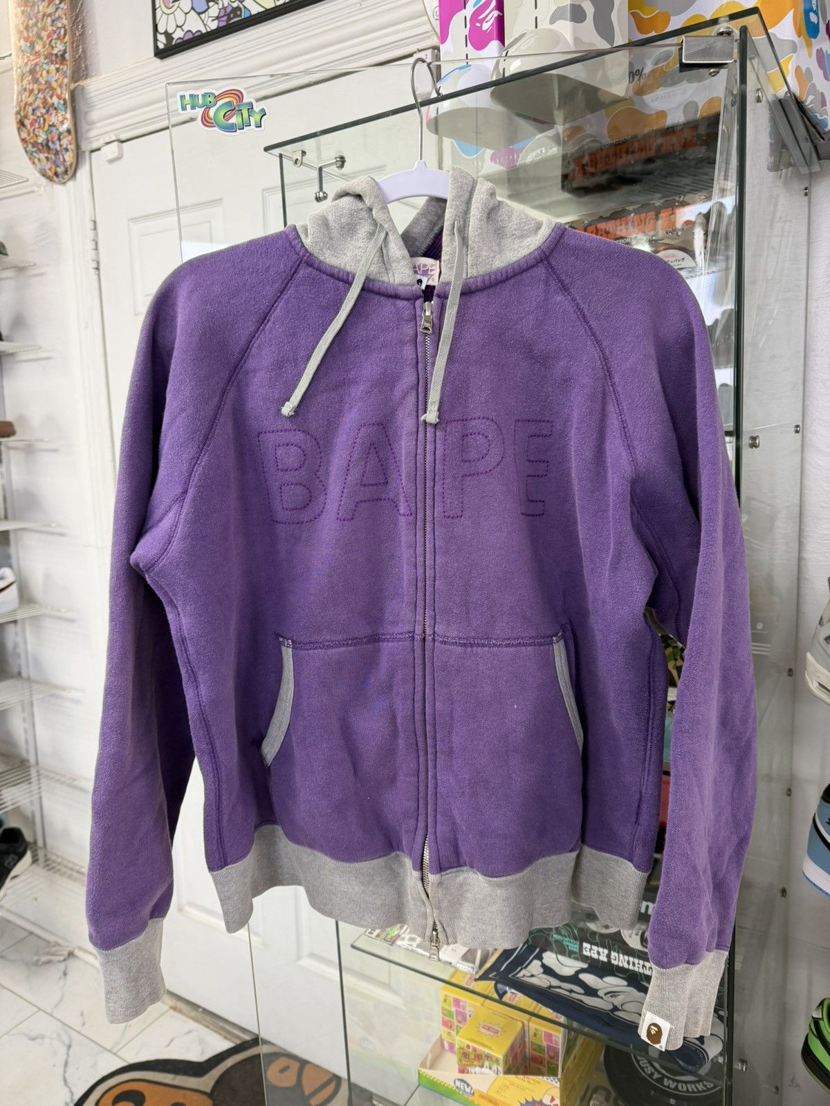 Bape 2006 Fleece Zip Up (Purple)