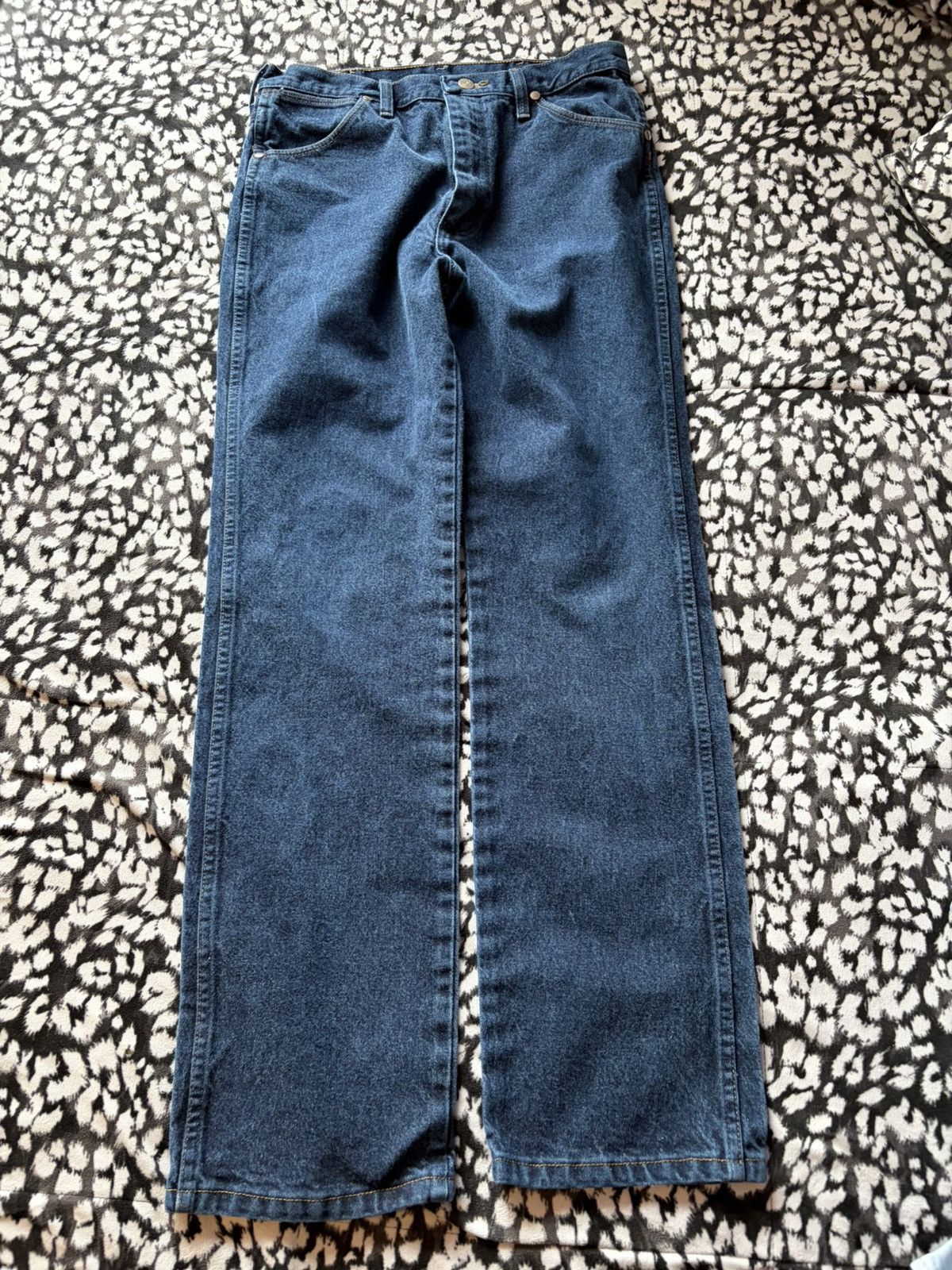 Wrangler Mens Silver Edition blue Cowboy Cut Jeans