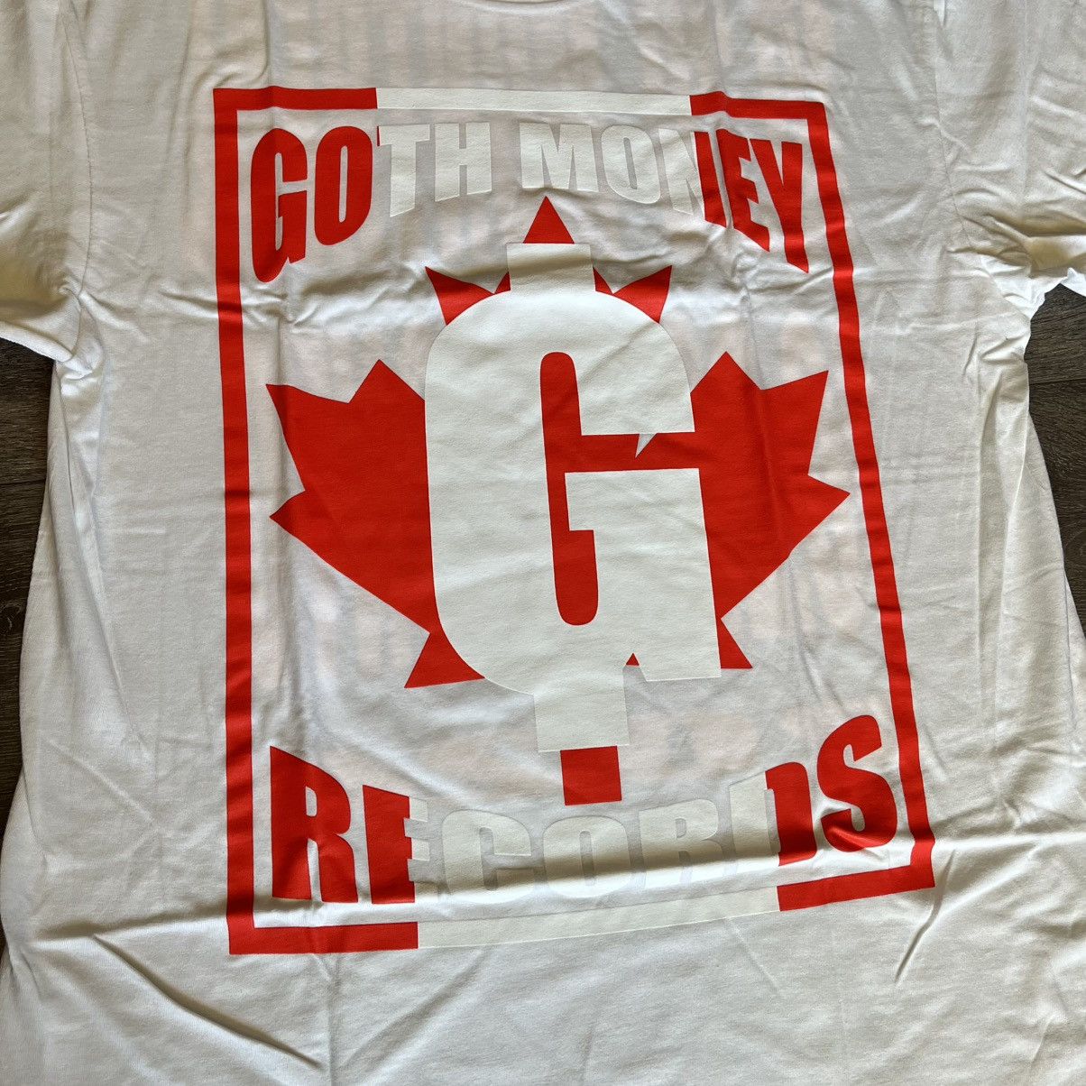 Goth Money Black Kray Goth Money Records Canada 2024 Tour Logo T Shirt Size US S / EU 44-46 / 1 - 3 Thumbnail