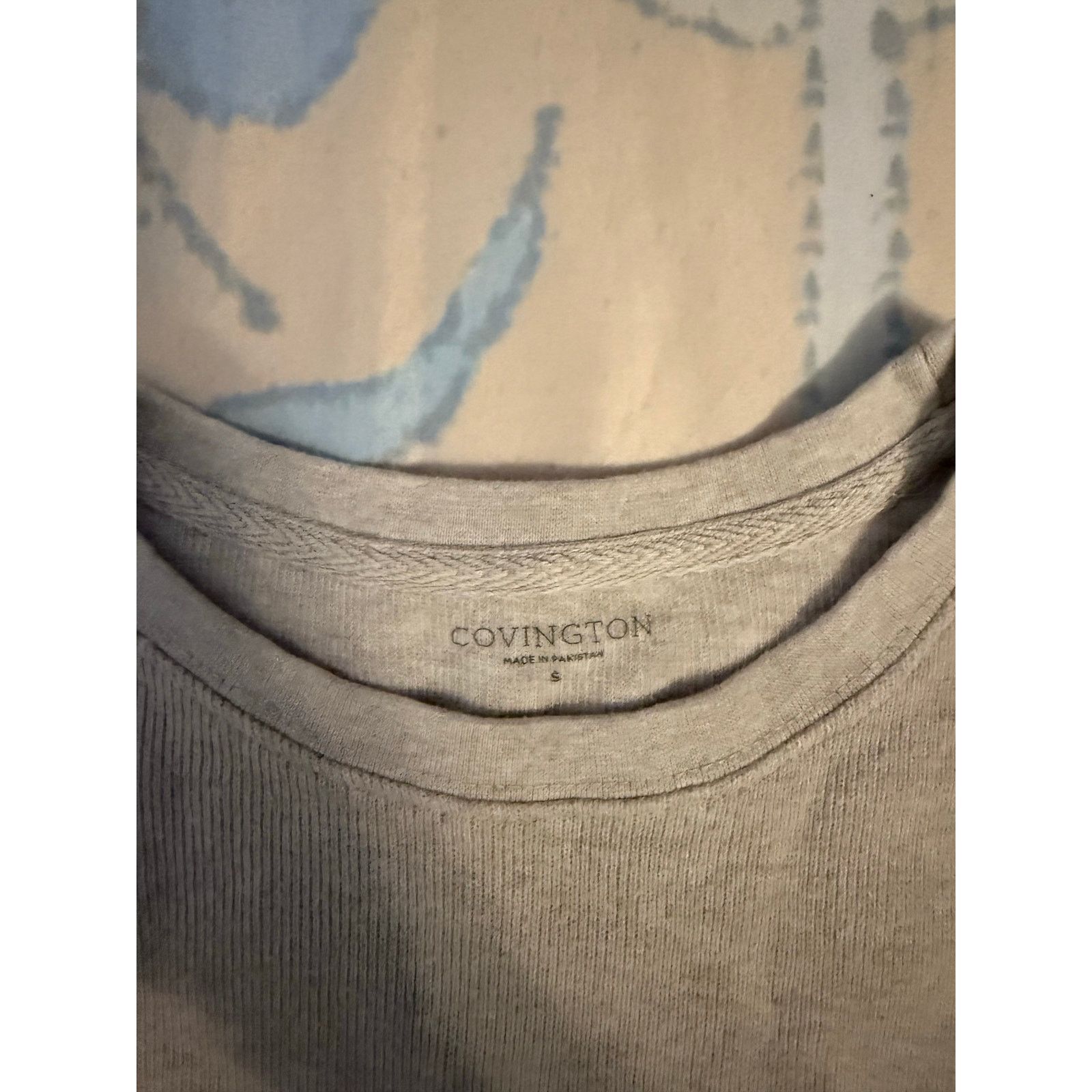 Covington Covington Men's Gray Soft Comfortable Sweatshirt Size US S / EU 44-46 / 1 - 3 Thumbnail