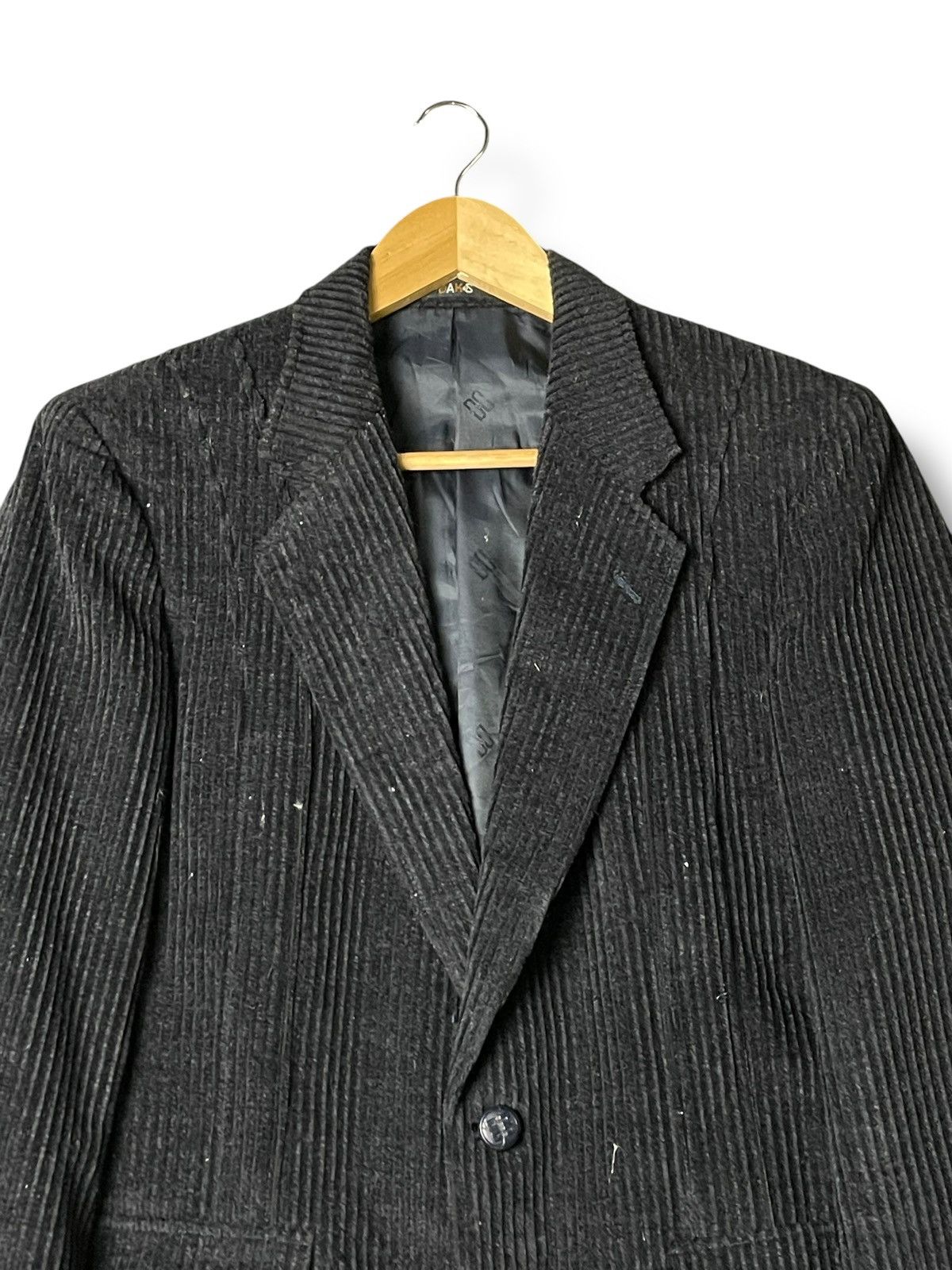 DAKS × Designer × Vintage Daks England Corduroy Blazer Coat (55) Size US XXS / EU 40 - 4 Thumbnail