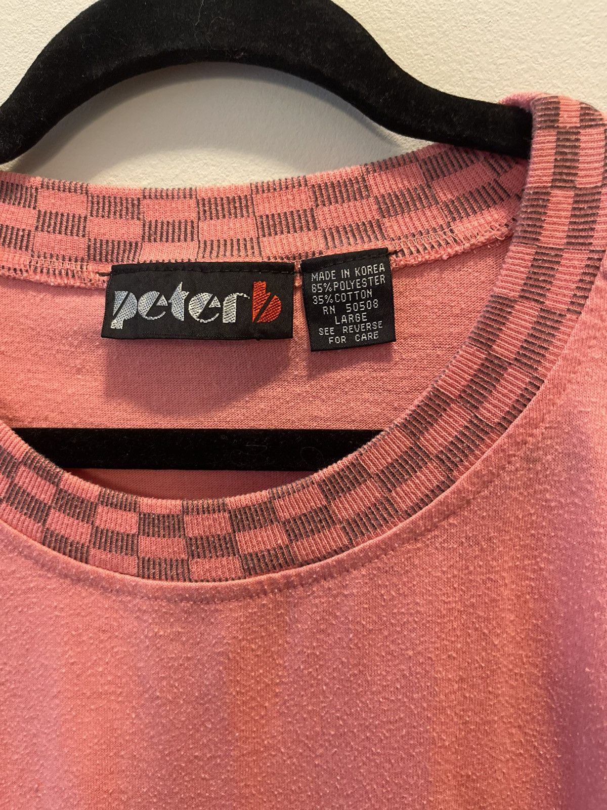 Vintage Vintage 90’s peach Cycle Sport shirt Size US L / EU 52-54 / 3 - 3 Thumbnail