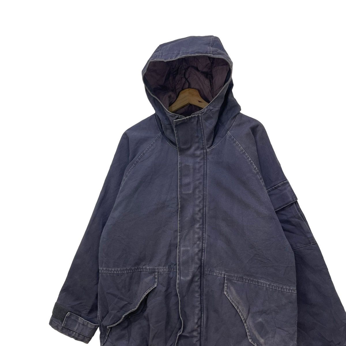 Oshkosh 💥Vintage Oshkosh Worker Heavy Cotton Hooded Jacket Size US M / EU 48-50 / 2 - 3 Thumbnail