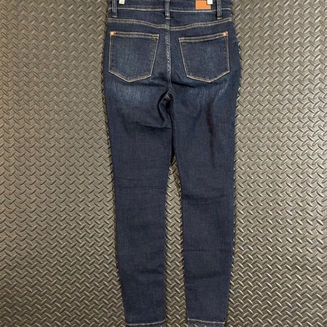 Vintage Judy Blue Los Angeles Skinny Jeans Dark Wash Denim High Rise Women's Size 2/ Regular Blue Skinny Womens Size 26" / US 2 / IT 38 - 2 Thumbnail