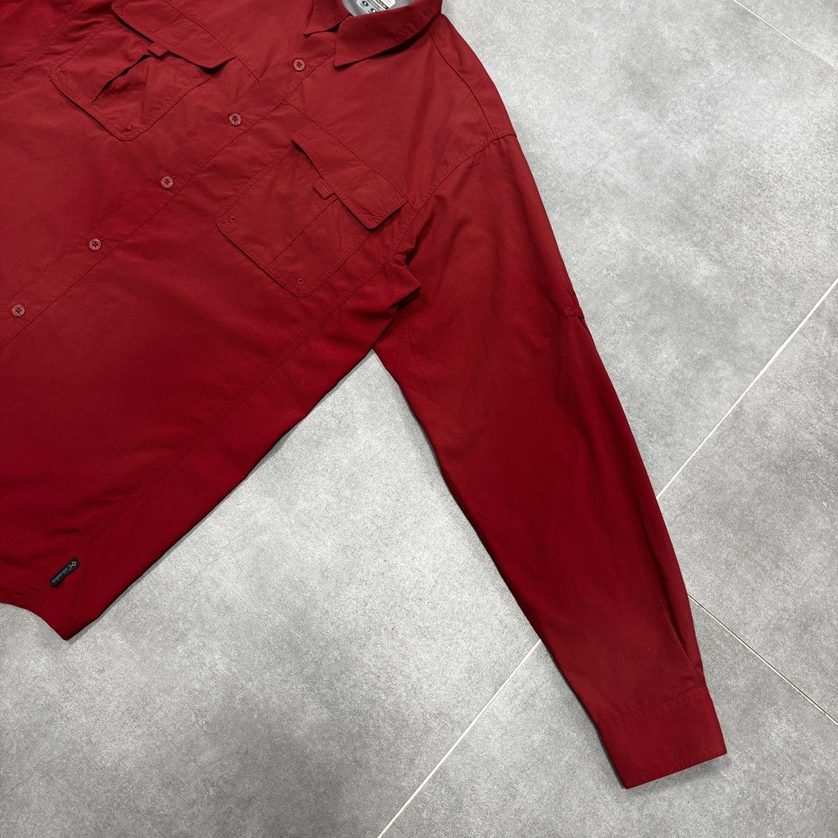 Columbia Columbia Titanium Omni Dry Men Button Nylon Overshirt Size L Size US L / EU 52-54 / 3 - 9 Thumbnail