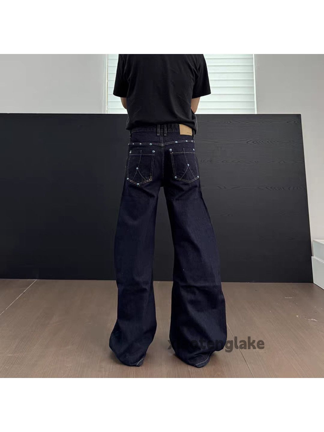 Vintage Custom unisex utility punk yuppie loose baggy jeans Size US 32 / EU 48 - 8 Thumbnail