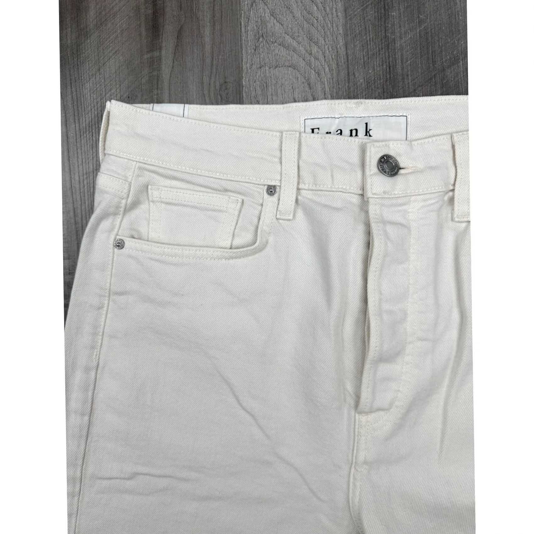 Frank & Eileen Frank & Eileen Monaghan High Rise Straight Mom Raw Hem Jeans - 30 Size 30" / US 8 / IT 44 - 5 Thumbnail