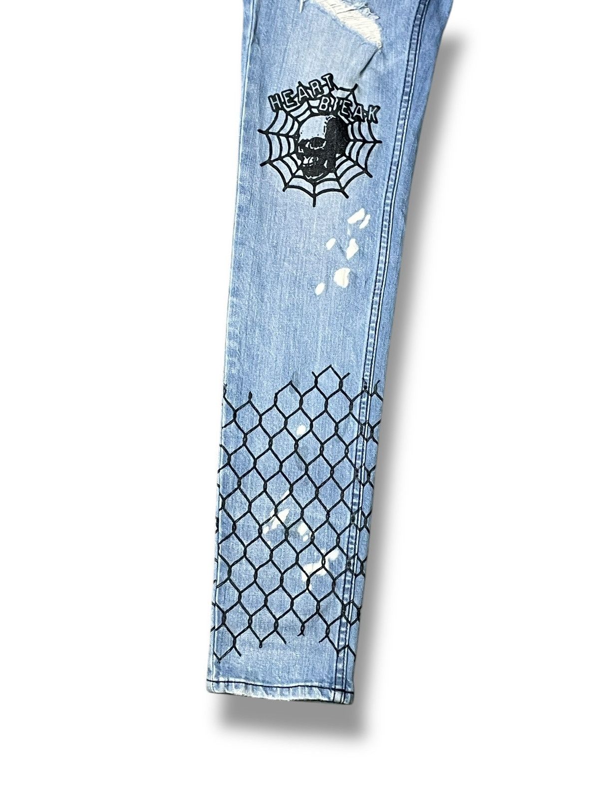 Broken Promises Co. Broken Promises Fashion Jeans (53) Size US 30 / EU 46 - 5 Thumbnail