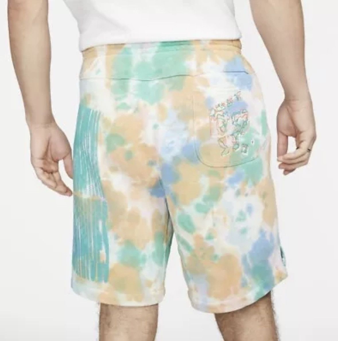 Nike Nike Men's Sportswear Club+ French Terry Bold-Dye Shorts Size US 30 / EU 46 - 2 Thumbnail