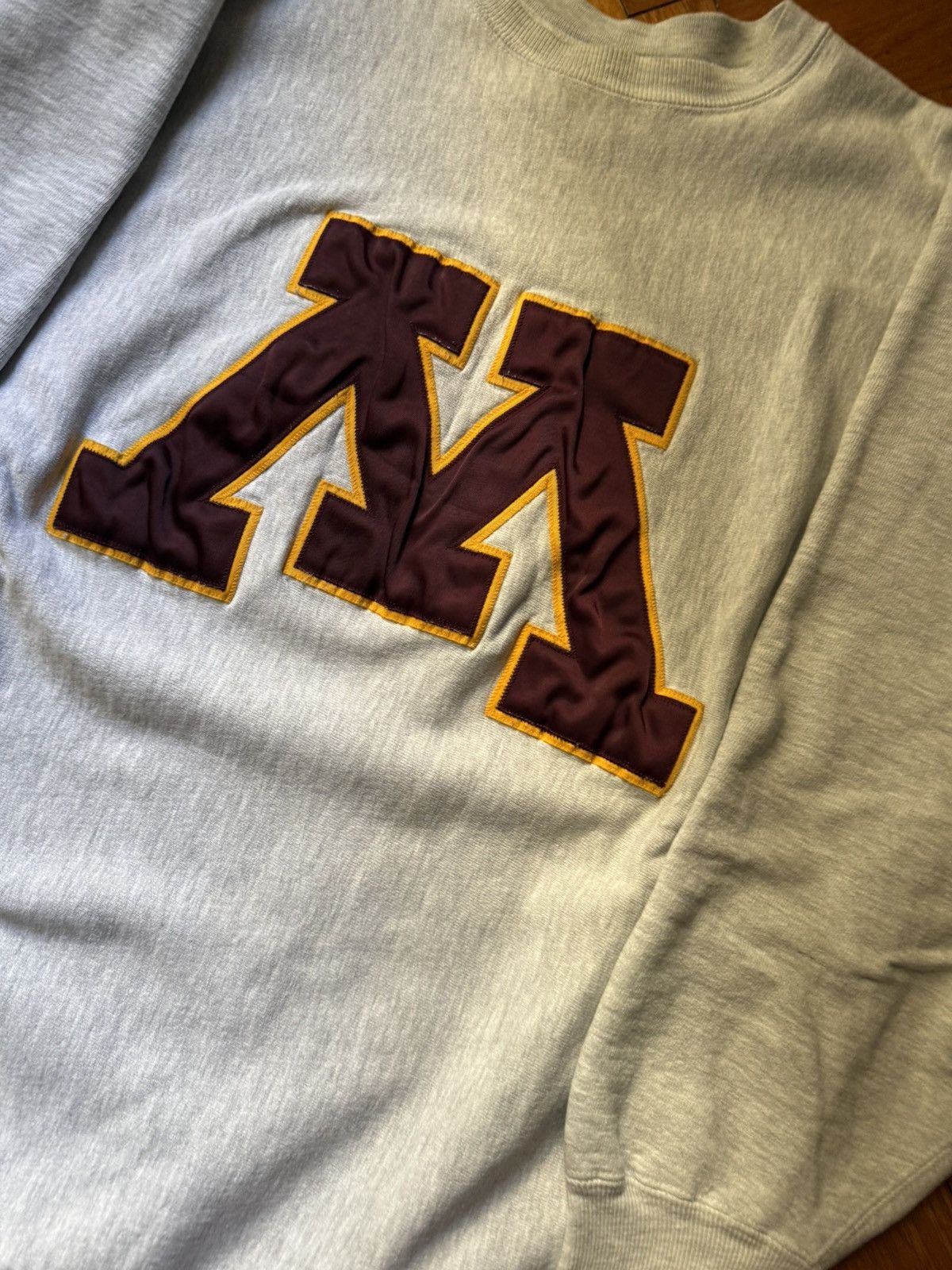 Champion Vintage 90s Minnesota Champion Reverse Weave Crewneck Size US L / EU 52-54 / 3 - 2 Thumbnail