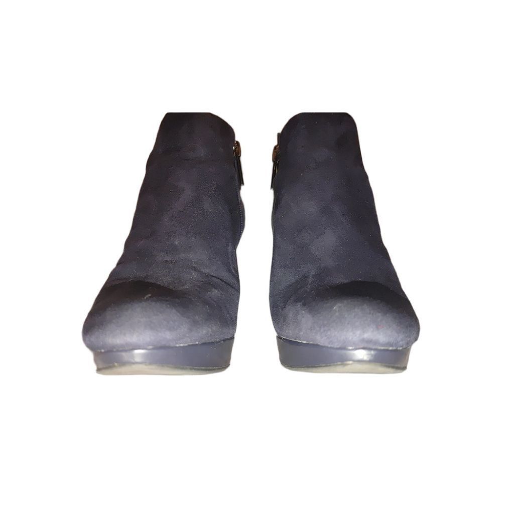 Band Tees Bandolino Christina Suede Ankle Bootie Size 5.5M Size US 5.5 / IT 35.5 - 4 Thumbnail
