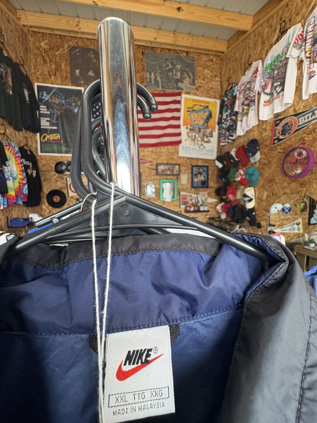 Nike Vintage 1990s Nike WindbreakerJacket Size US XXL / EU 58 / 5 - 3 Thumbnail