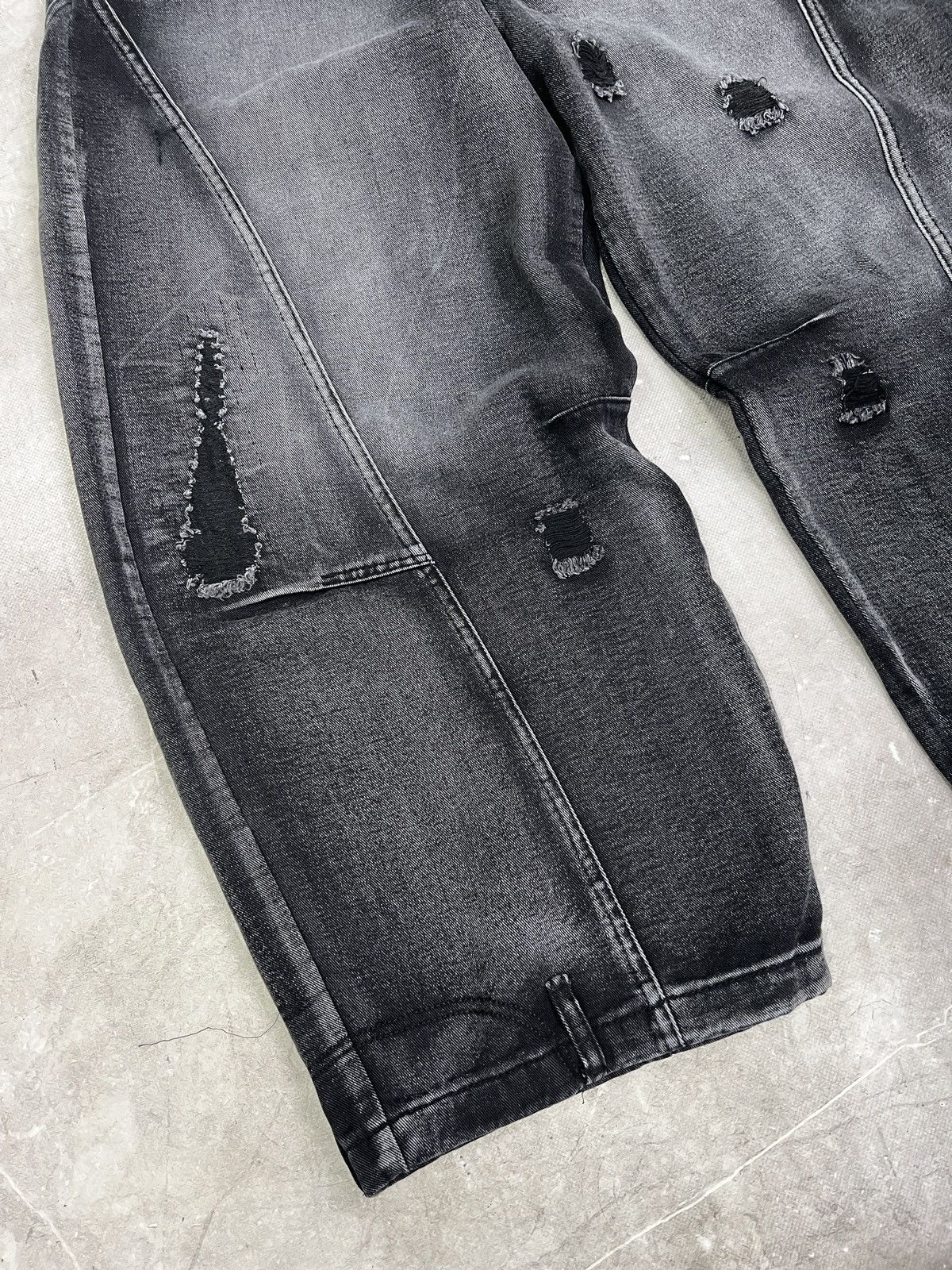Southpole Opium baggy jeans distressed balenciaga opium denim style Size US 32 / EU 48 - 5 Thumbnail