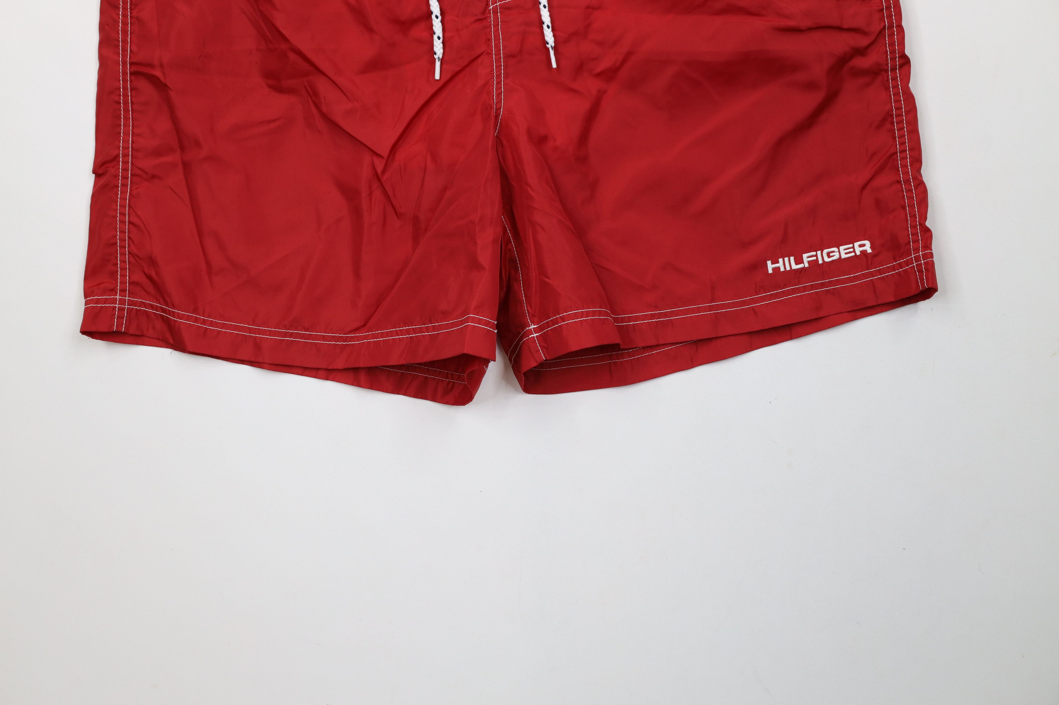 Tommy Hilfiger × Vintage Vintage 90s Tommy Hilfiger Above Knee Shorts Swim Trunks Size US 36 / EU 52 - 4 Thumbnail