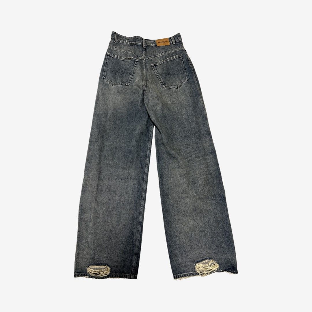 Balenciaga Balenciaga Baggy Oversized Destroyed Skater Denim Size US 30 / EU 46 - 3 Thumbnail