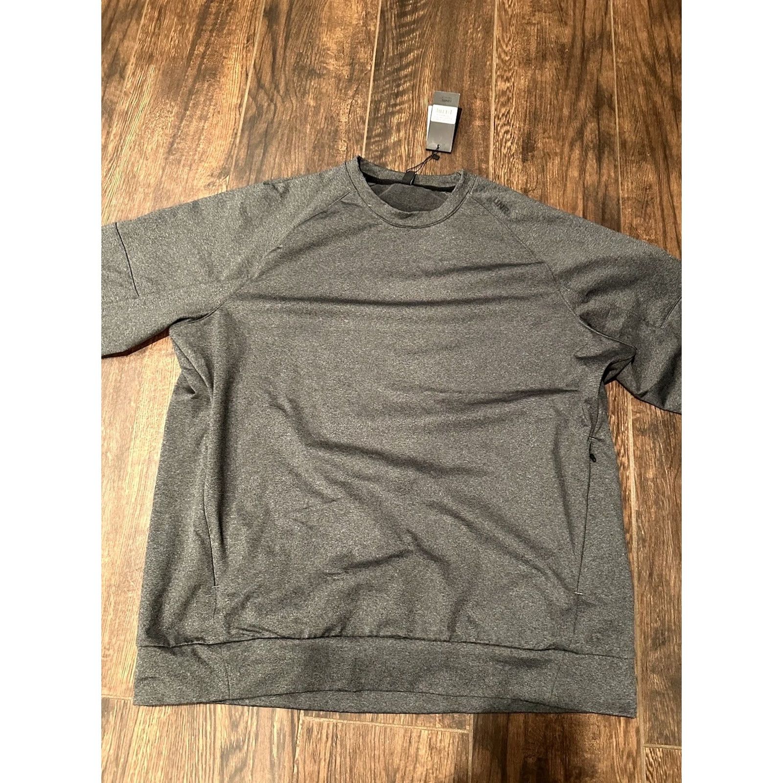 Vintage UNRL Gray Crossover Crewneck Sweatshirt XL Men Pockets Logo All Seasons NWT Size US XL / EU 56 / 4 - 4 Thumbnail