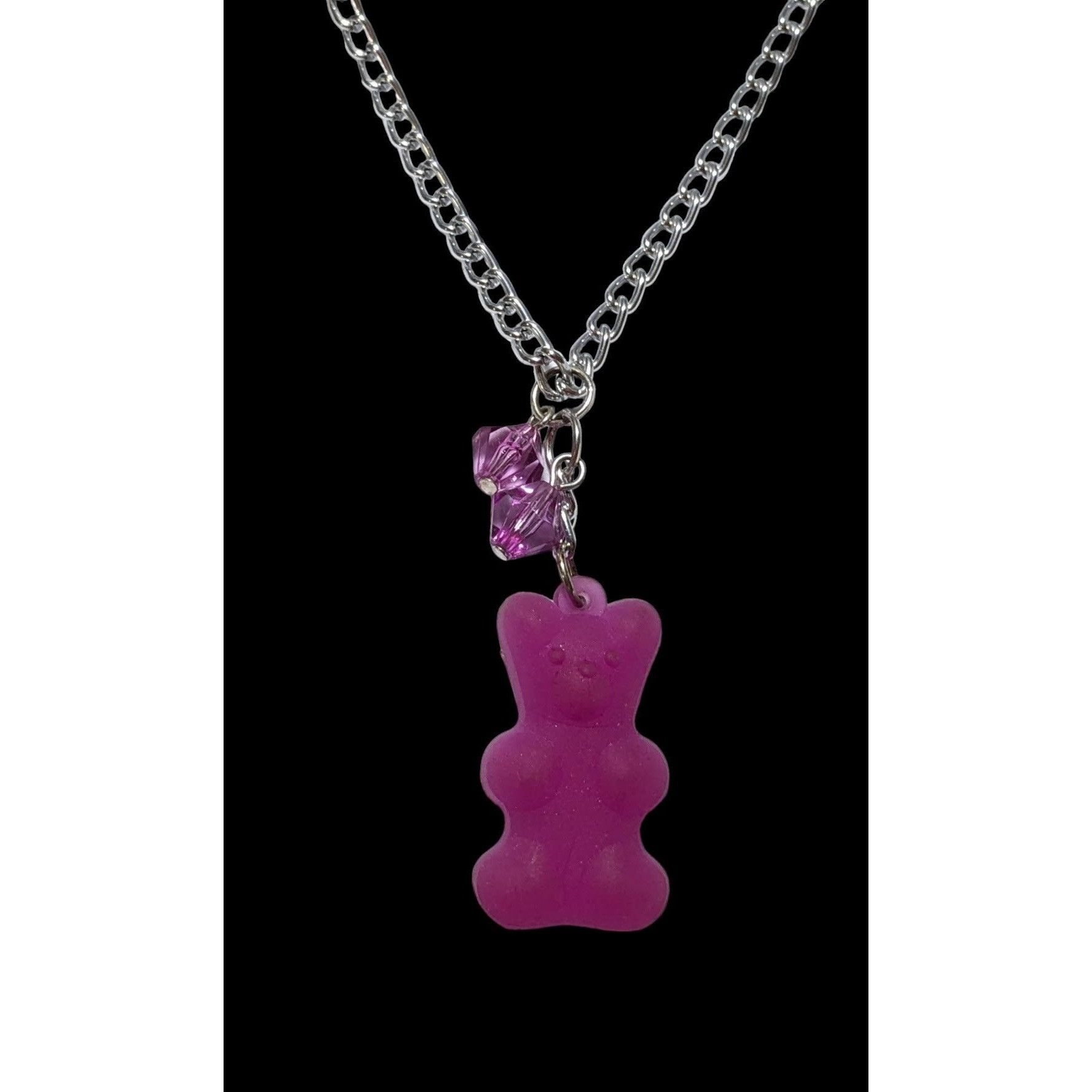Other Pink Gummy Bear Necklace Size ONE SIZE - 2 Thumbnail