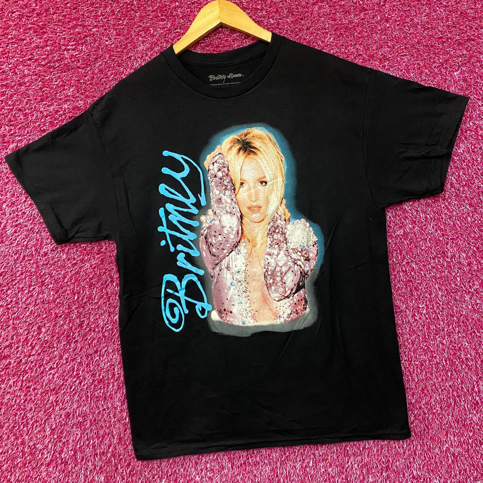 Other Britney Spears Airbrushed Stone Wash T-Shirt Large Size US L / EU 52-54 / 3 - 3 Thumbnail