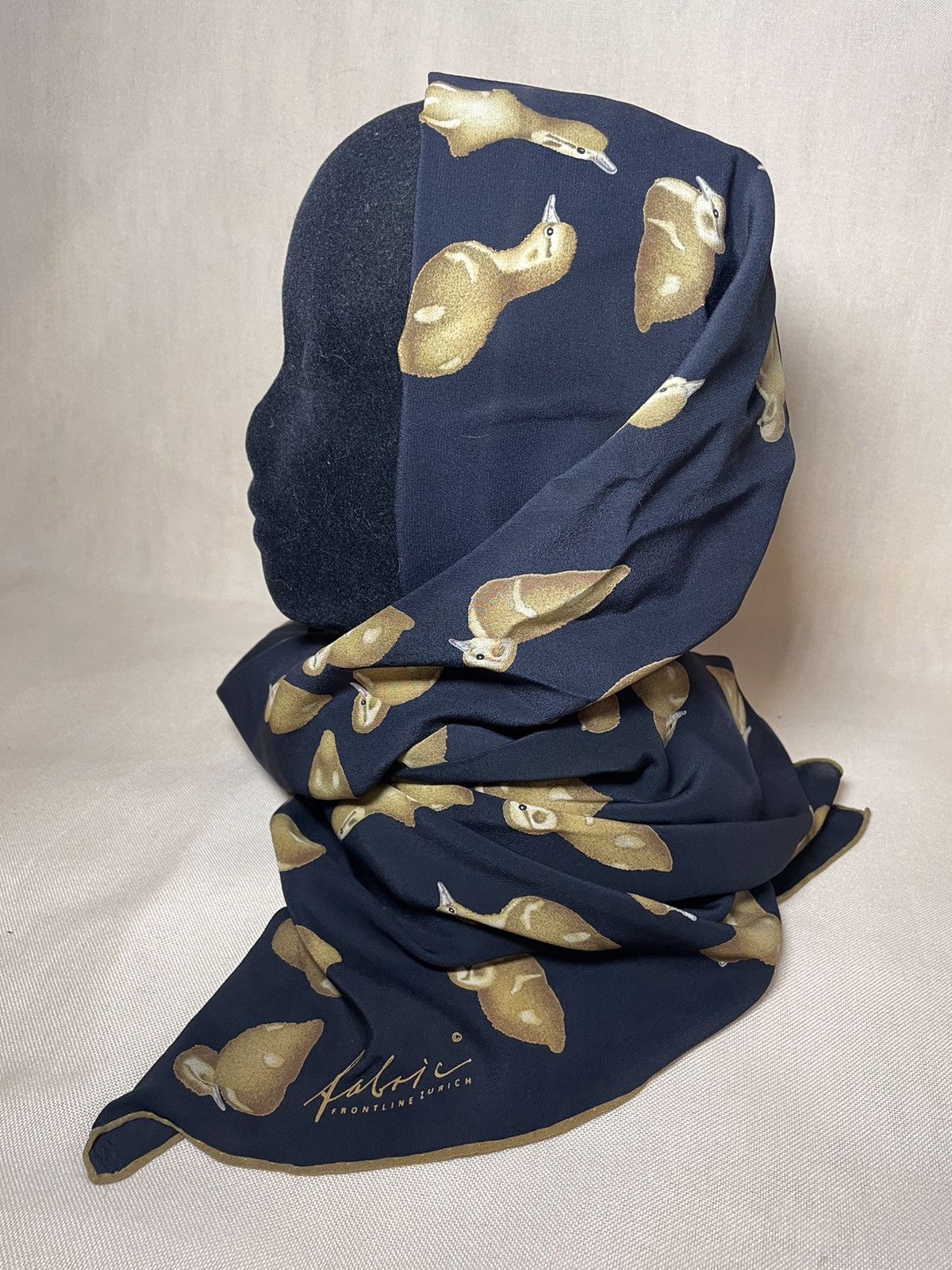 Fabric Brand & Co. Fabric Frontline Zurich black duck scarf Size ONE SIZE - 5 Thumbnail