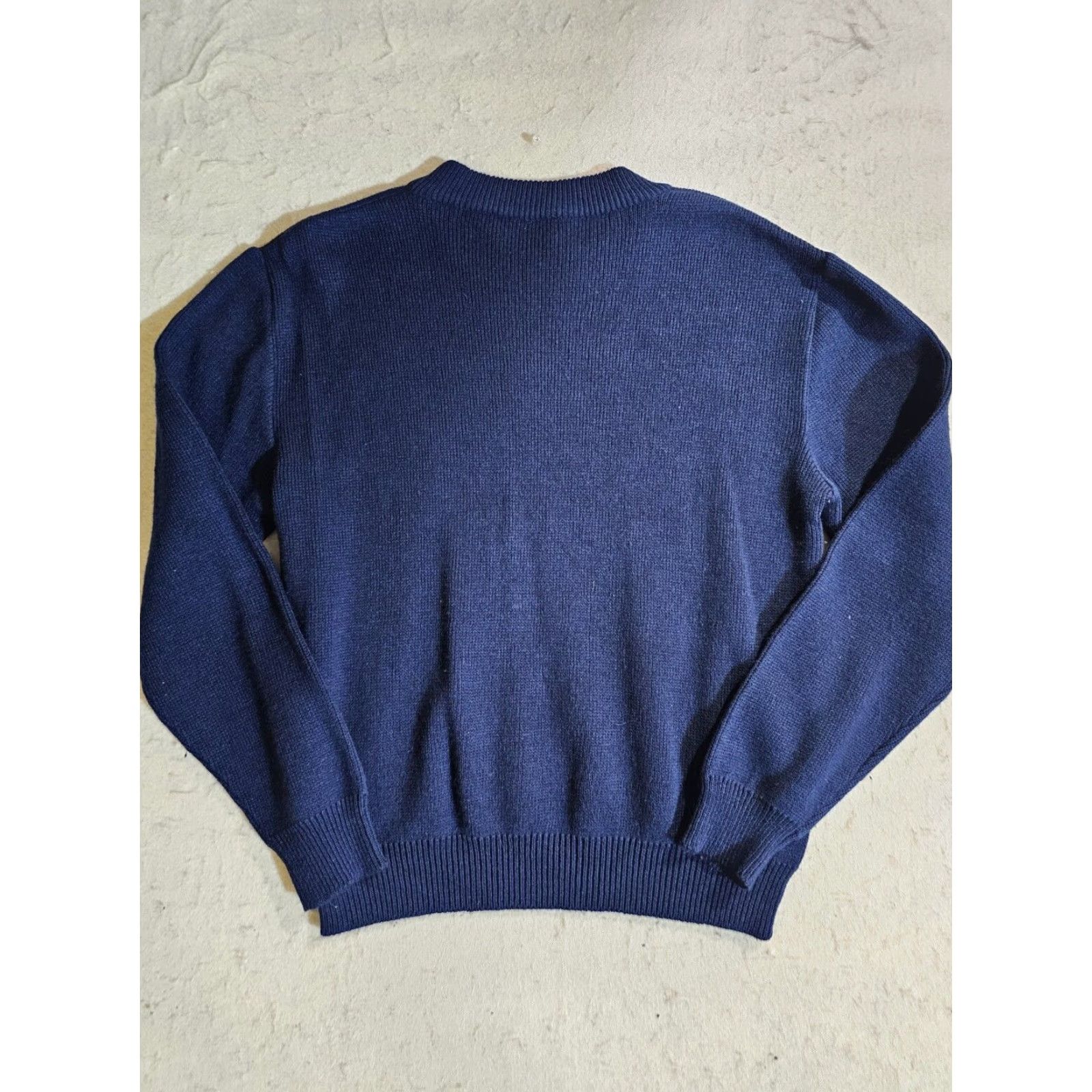 Vintage VINTAGE Kingsport 100% Acrylic Pullover Sweater Blue/Red Men’s Size Large Size US L / EU 52-54 / 3 - 4 Thumbnail