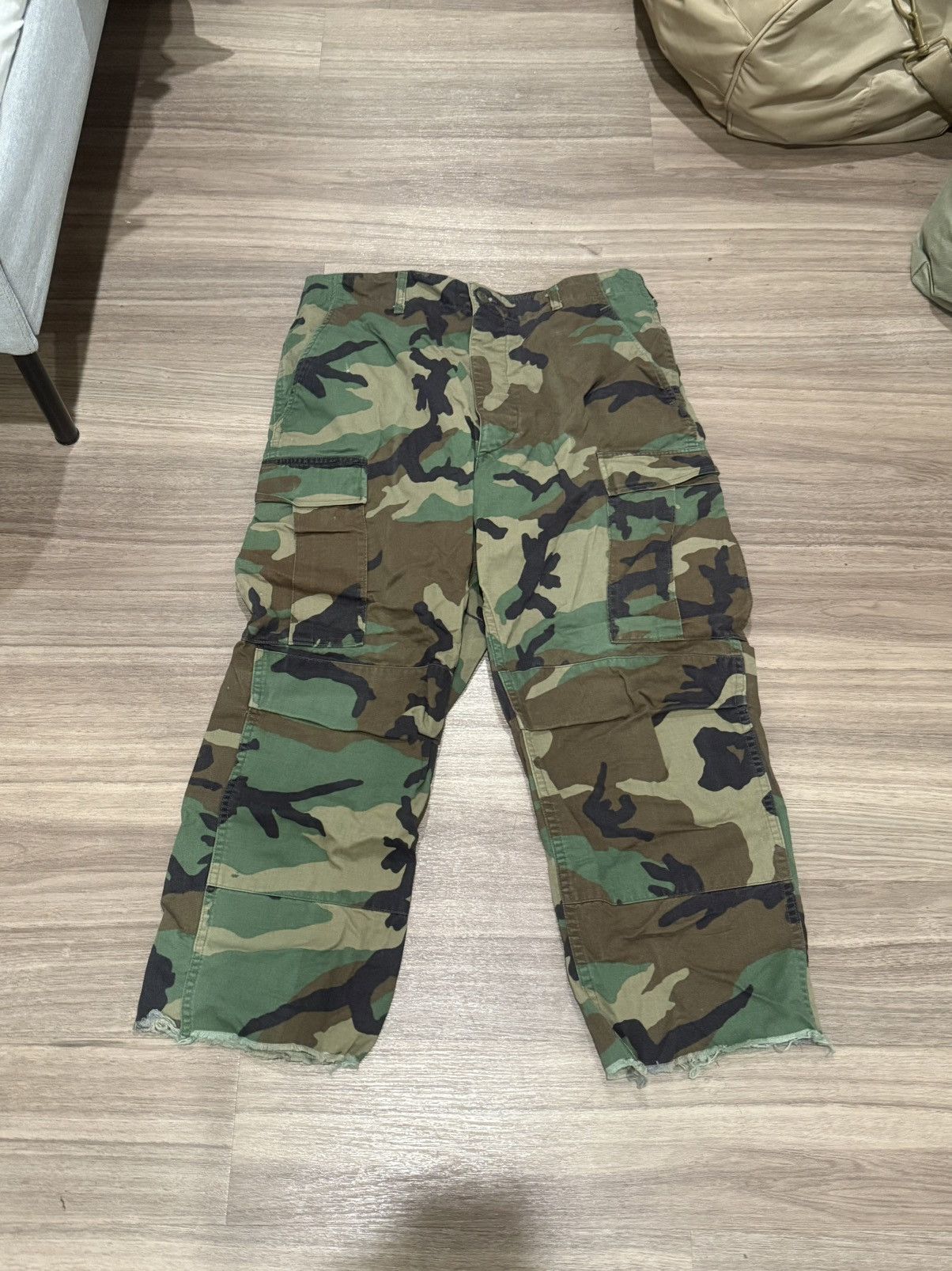 Vintage camo army pants Size US 32 / EU 48 - 1 Thumbnail