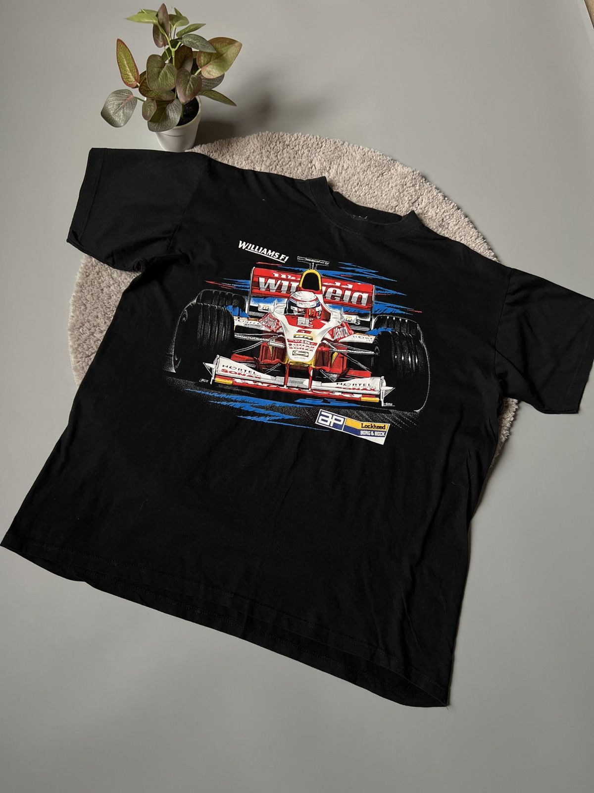 Formula 1 × R.M. Williams Vintage Formula 1 Williams Racing Big Logo T Shirt 90s USA Size US XL / EU 56 / 4 - 2 Thumbnail
