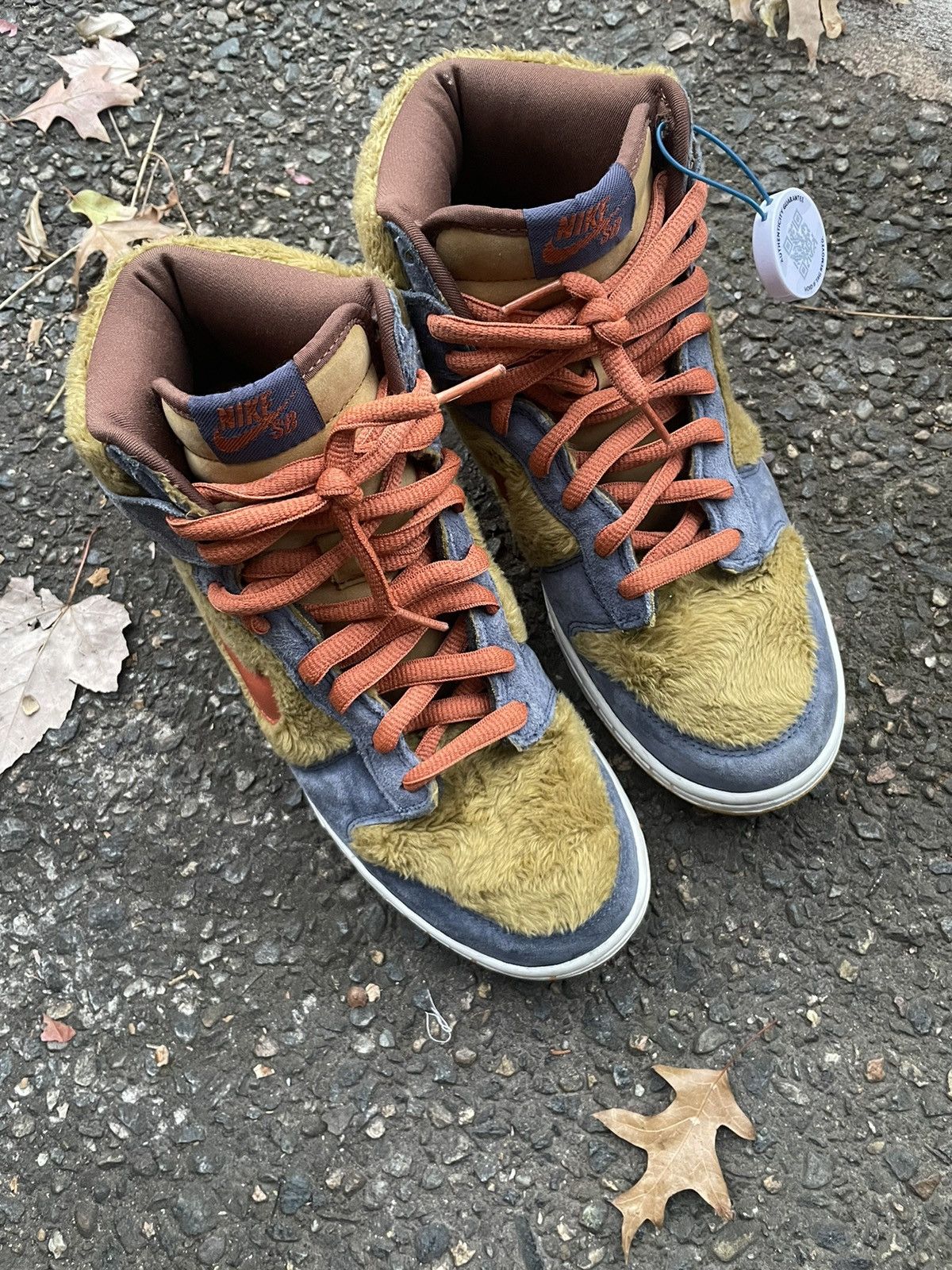 Nike Nike SB Dunk High Papa Bear sz 9 2006 Size US 9 / EU 42 - 2 Thumbnail
