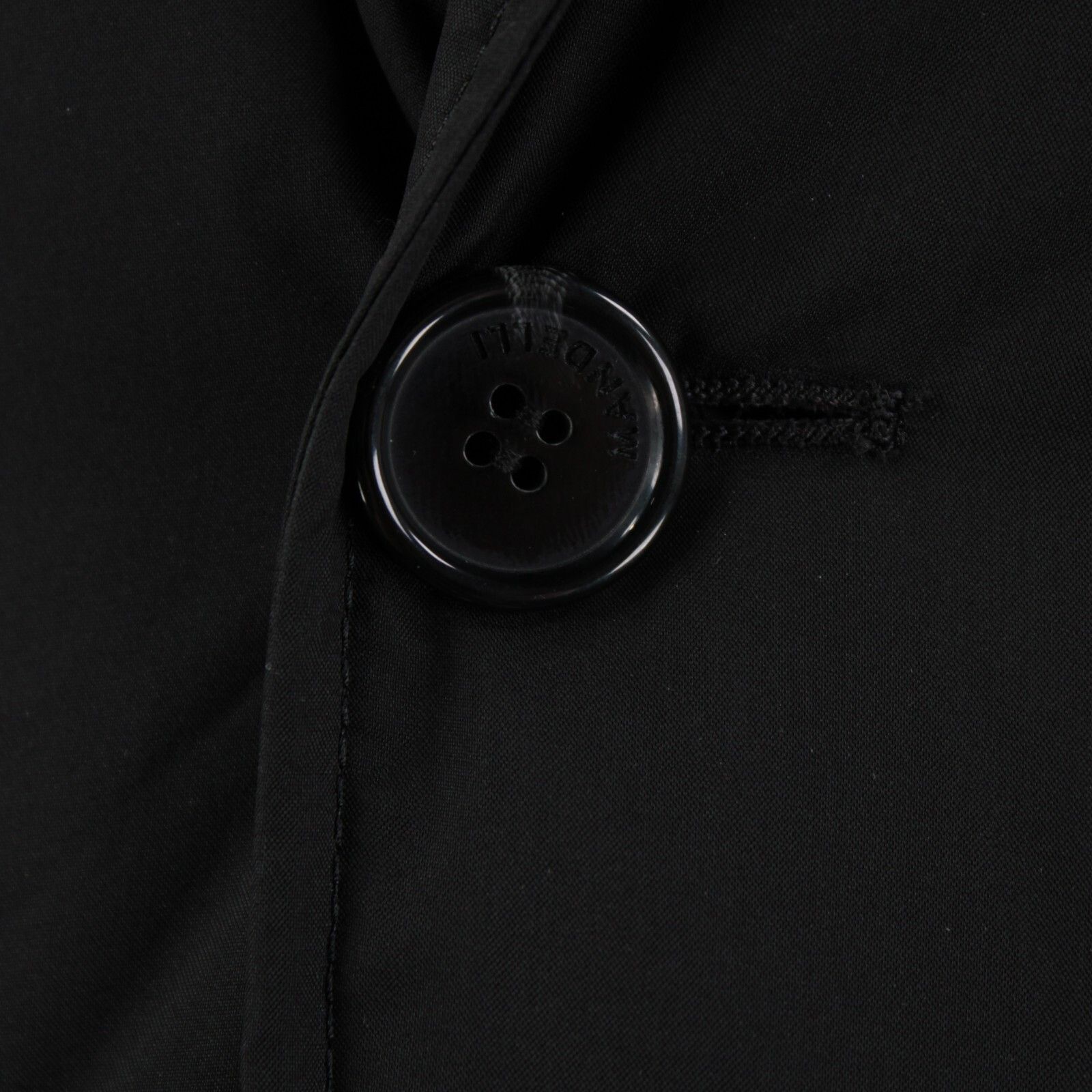 Other Mandelli Coat Size XL US In Black Silk Size US XL / EU 56 / 4 - 2 Thumbnail