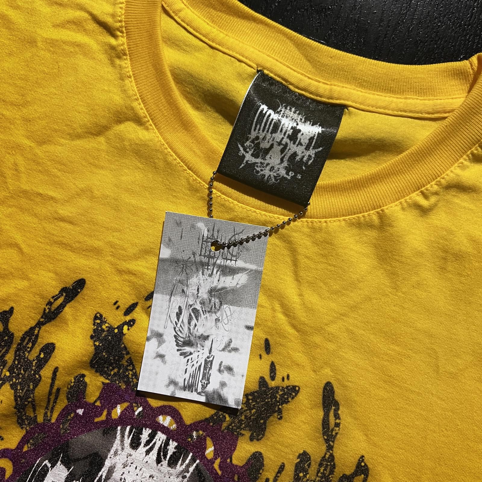 Designer ColdFeet Mirror Trash AOP Tee Shirt Yellow Size US L / EU 52-54 / 3 - 5 Thumbnail