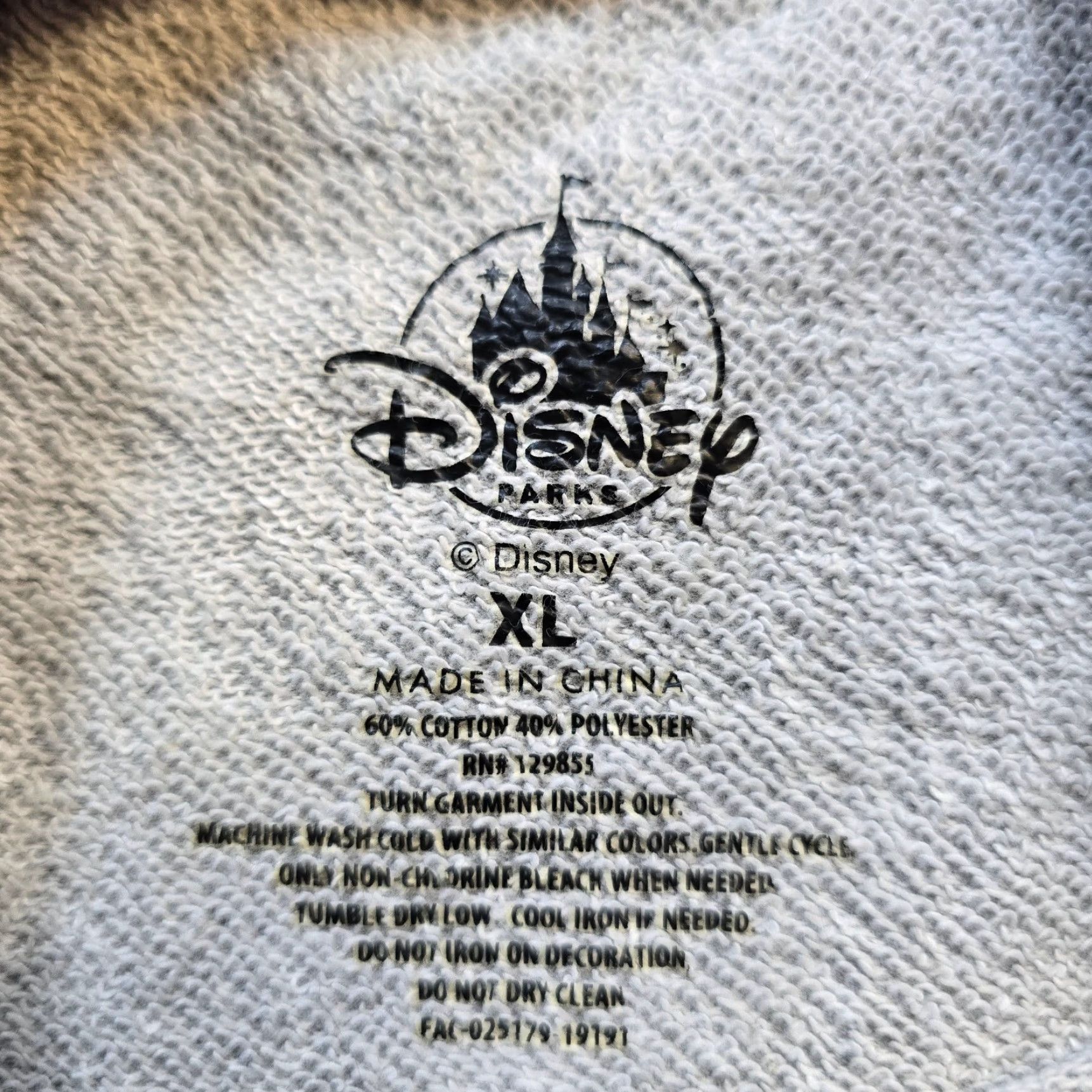 Disney Disney Parks Sweatshirt Women XL Gray Mickey Mouse Retro 80s Pullover Crew Neck Long Sleeve Graphic Print Christmas? Size XL / US 12-14 / IT 48-50 - 3 Thumbnail