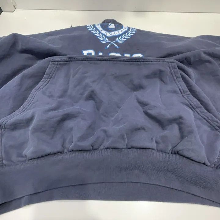 Balenciaga Balenciaga Balenciaga Logo Print Oversized Hoodie -2507 Size US M / EU 48-50 / 2 - 6 Thumbnail