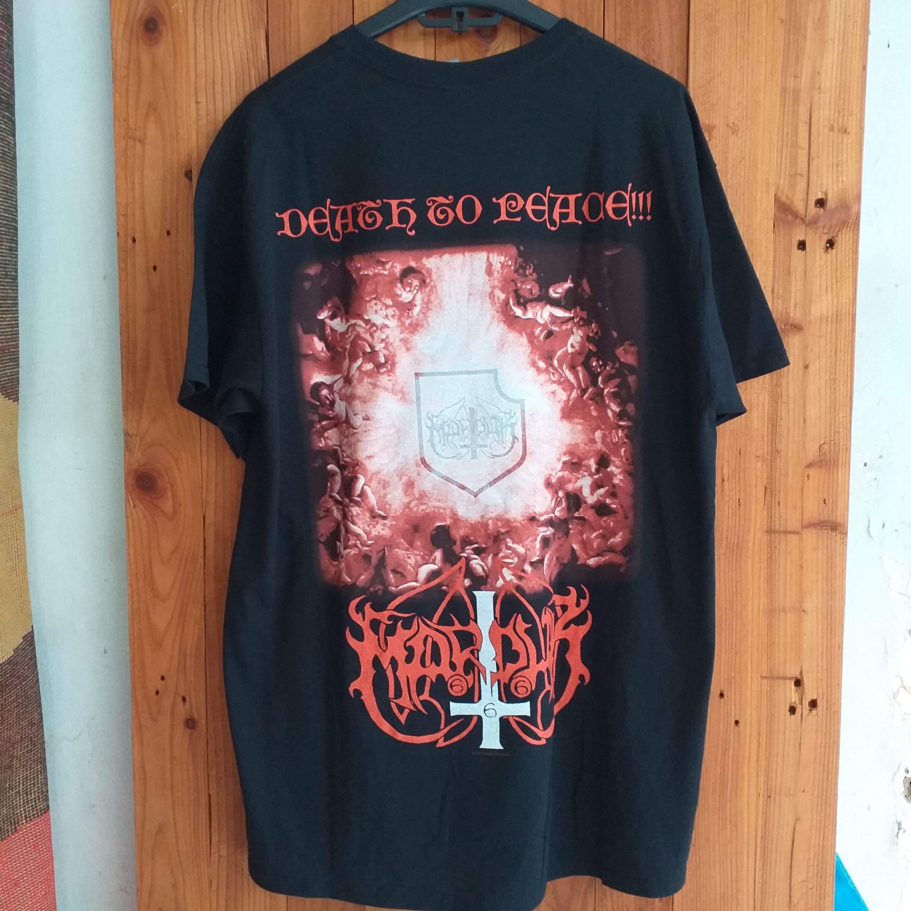 Band Tees Marduk Black Metal Band Razamataz T shirt Size US L / EU 52-54 / 3 - 2 Thumbnail