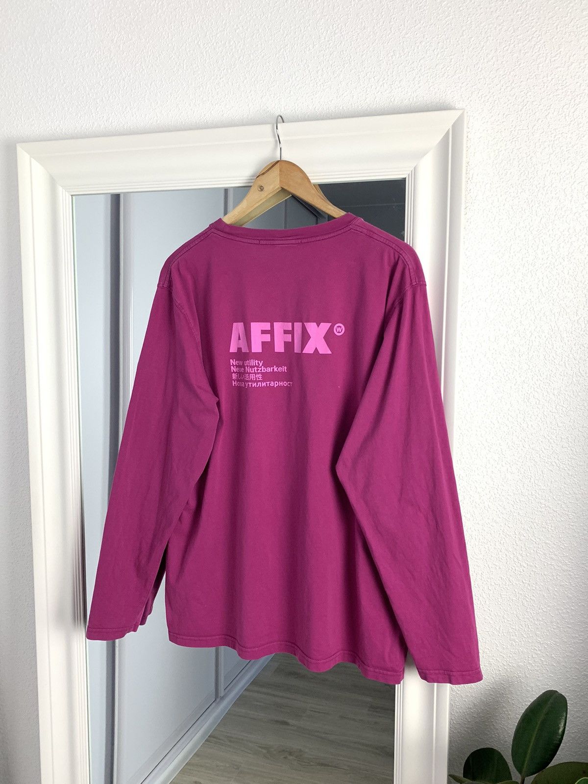 Affix wrks long-sleeved t-shirts