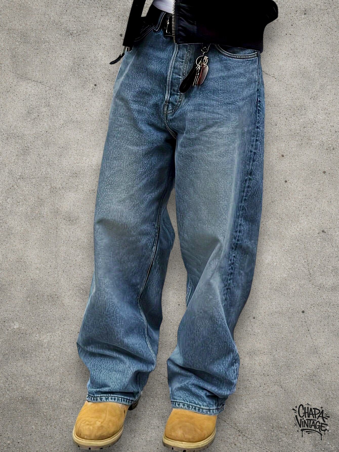 Japanese Brand Loose fit jeans Size US 32 / EU 48 - 1 Thumbnail