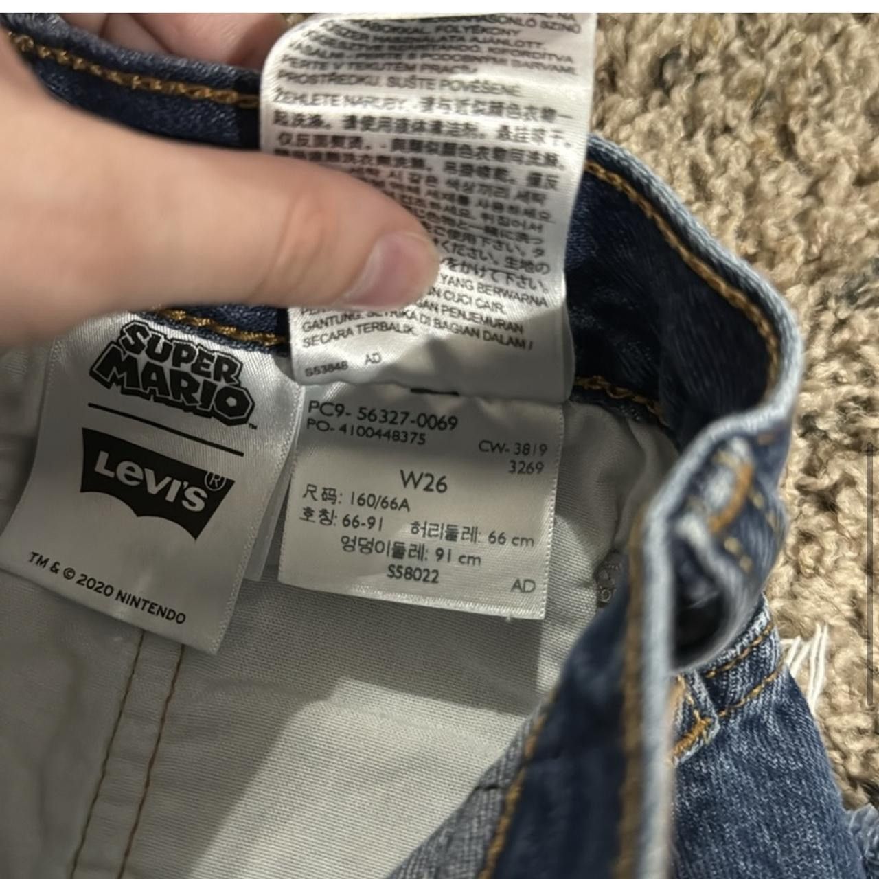 Levi's Super Mario x Levi’s 501 Shorts Size 26" / US 2 / IT 38 - 6 Thumbnail