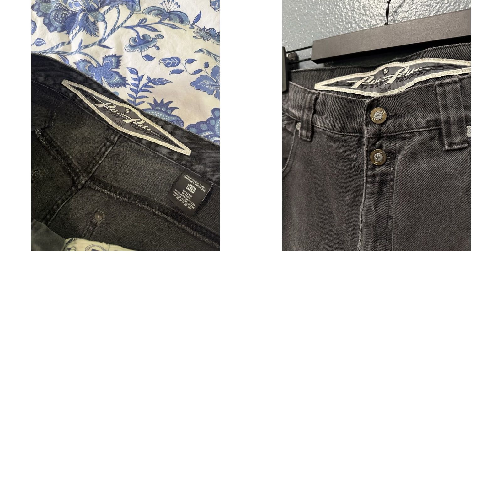 Pelle Pelle VINTAGE Pelle Pelle Jeans Co Denim Pants Size 36 Black Baggy Distressed Men’s Size US 36 / EU 52 - 8 Thumbnail