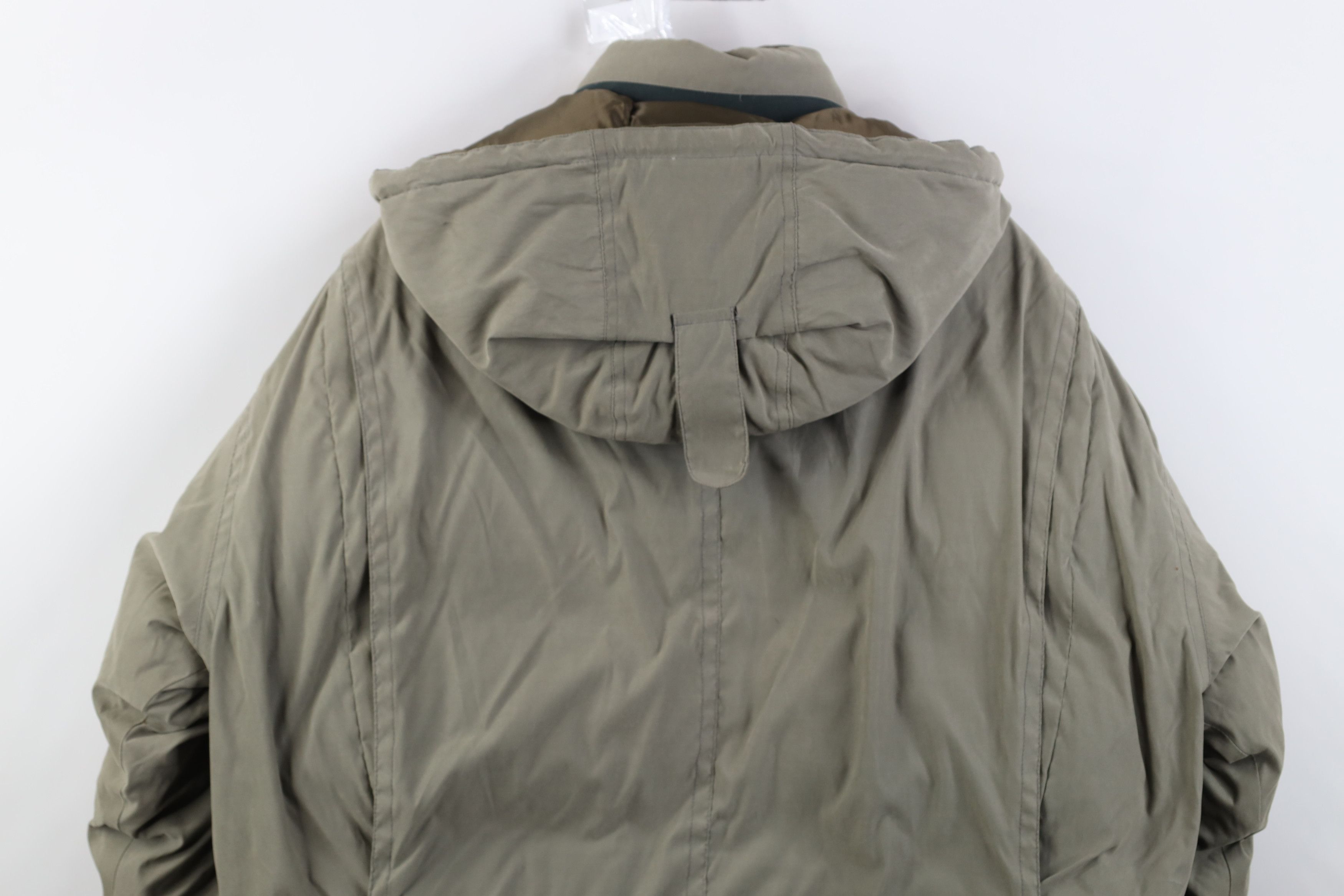 Vintage Vintage 90s Streetwear Down Hooded Puffer Parka Jacket Green Size US M / EU 48-50 / 2 - 15 Thumbnail