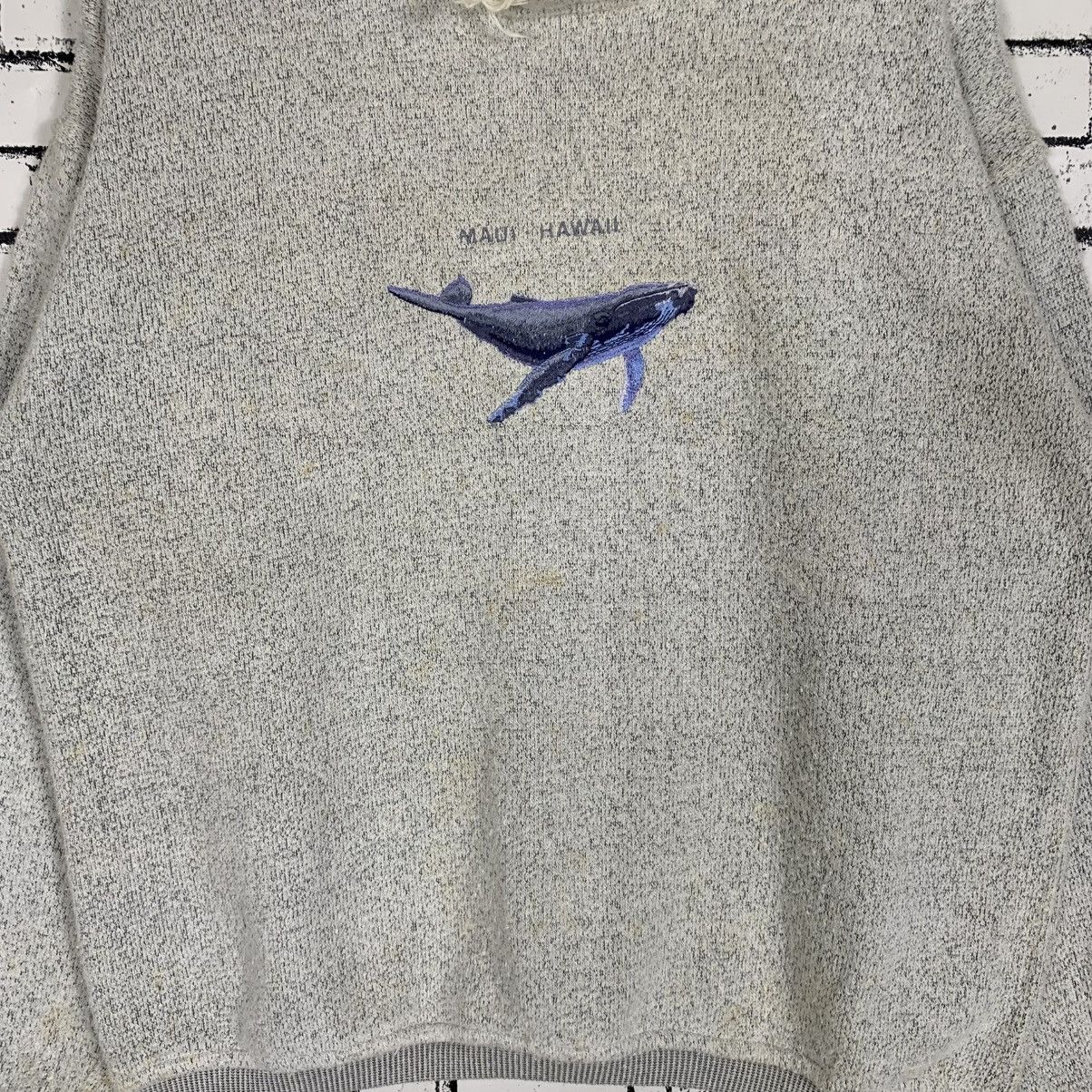 Vintage Vintage SanSegal Sportwear Whale Maui Hawaii Sweatshirt Size US M / EU 48-50 / 2 - 4 Thumbnail