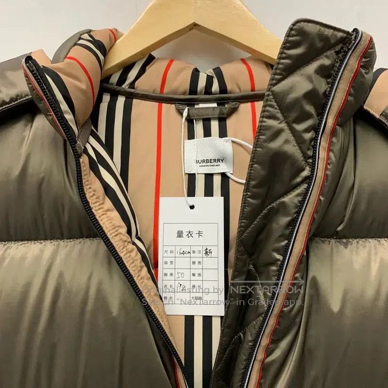 Burberry Burberry Champaign Long Puffer Coat. Size L / US 10 / IT 46 - 3 Thumbnail