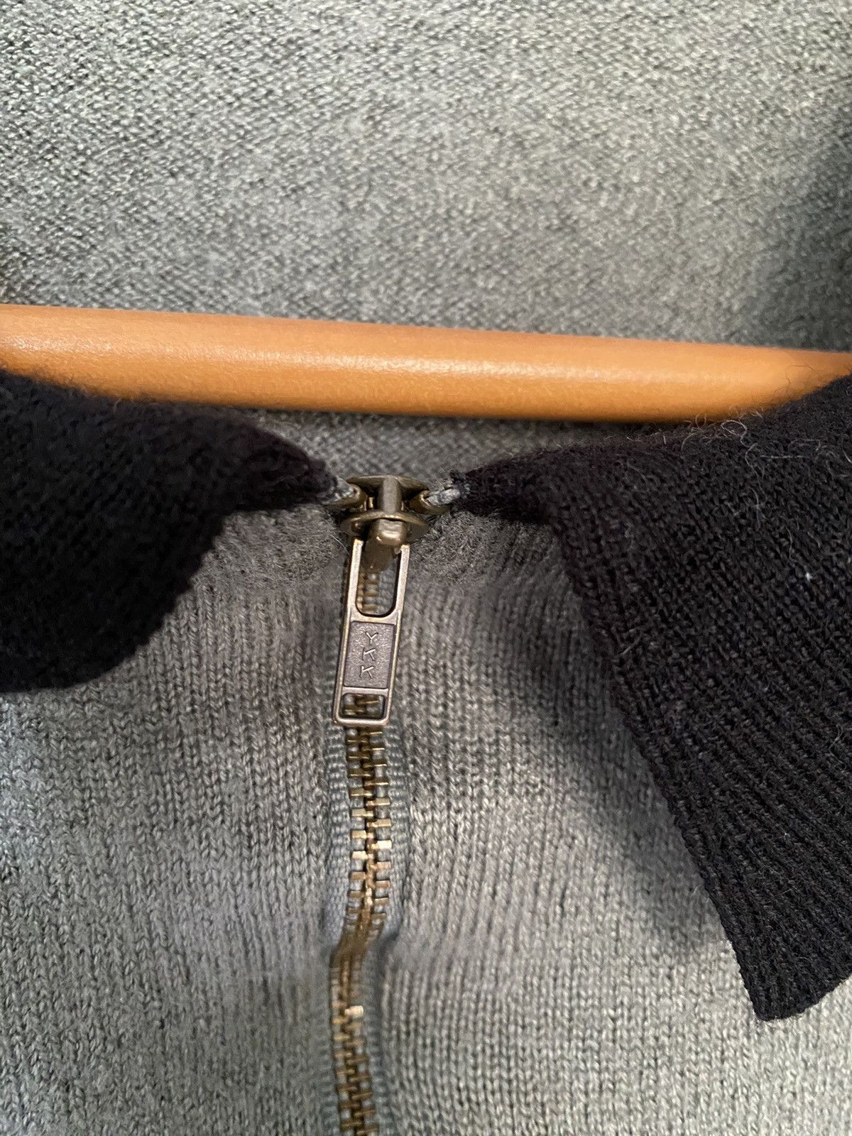 y's for men yohji yamamoto 98ss ニット y2k 1990s Y'S for Men Yohji Yamamoto zipper knit