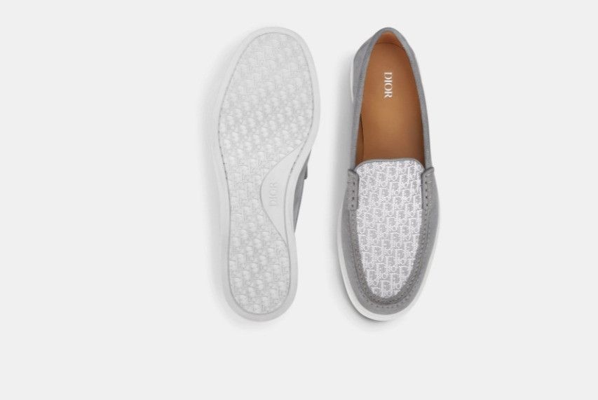 Dior o1w1db10325 3LO13 Granville Loafers in Grey Size US 12 / EU 45 - 5 Thumbnail