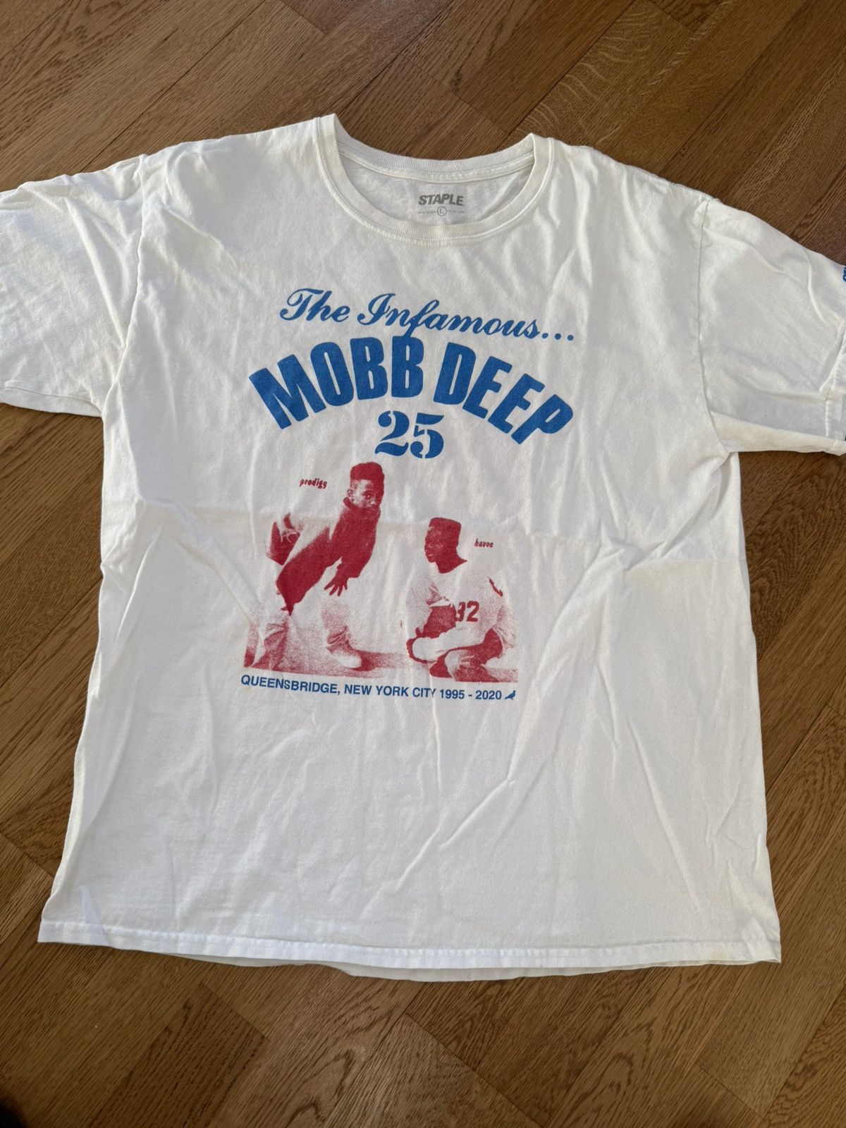 XL デッドストック Mobb Deep モブディープ プロモT ホワイト XL デッドストック Mobb Deep モブディープ プロモT ホワイト XL