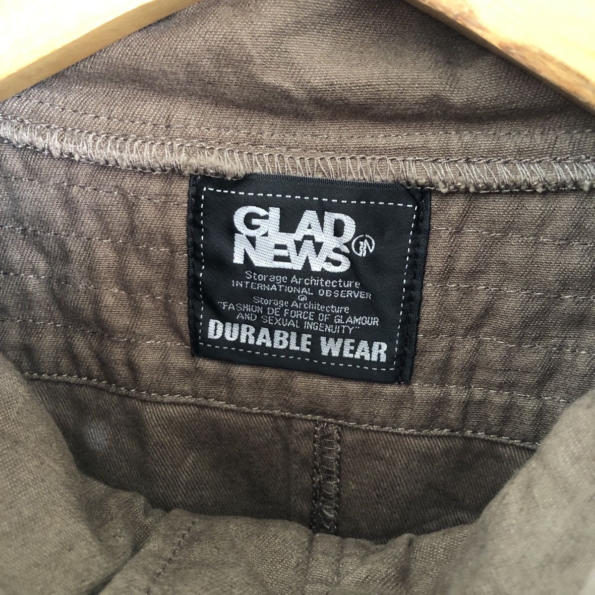 If Six Was Nine × Japanese Brand GLAD NEWS BONES ZIPER PARKAS Size US M / EU 48-50 / 2 - 6 Thumbnail