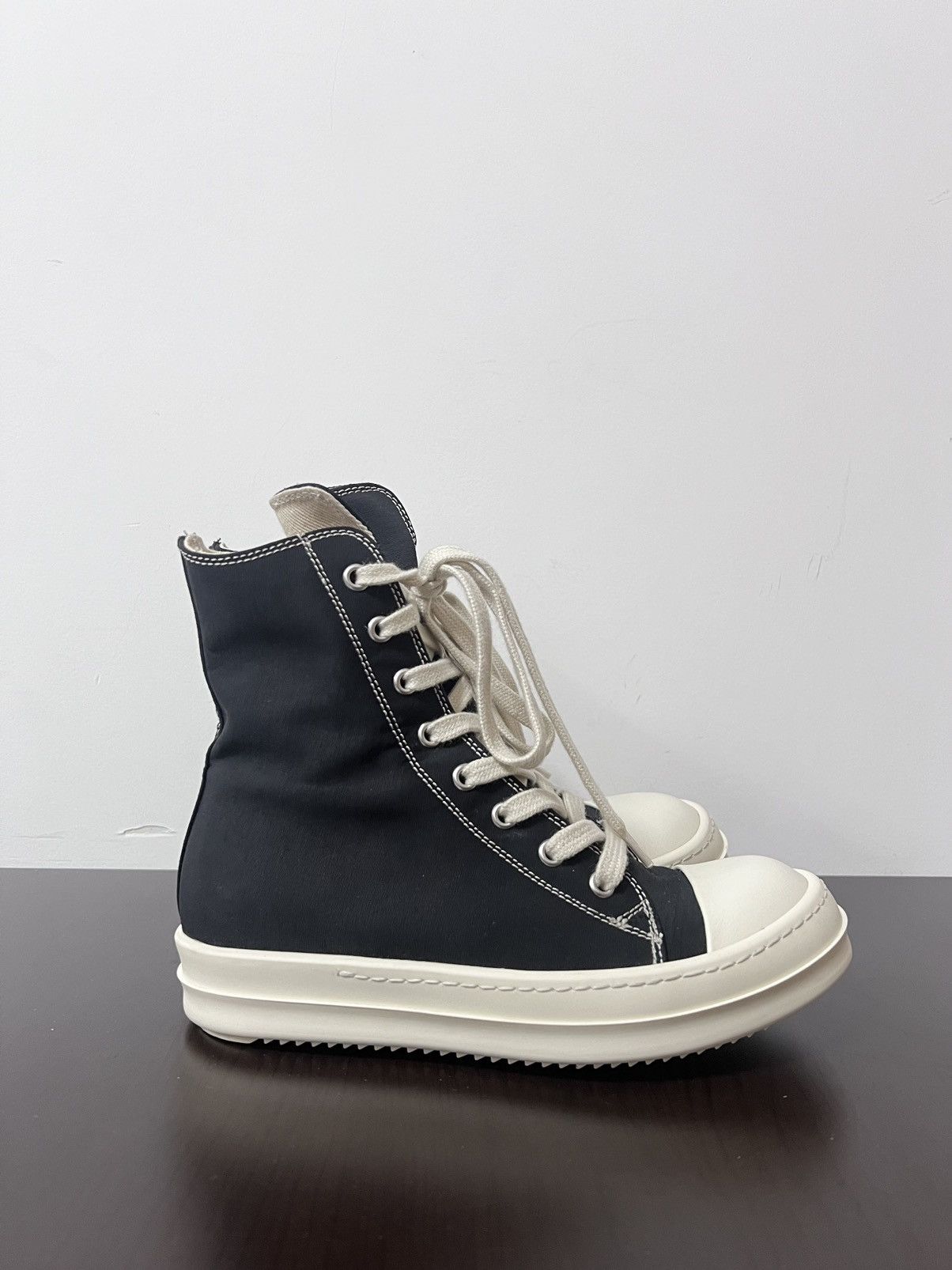 Rick Owens Drkshdw Rick owens ss19 ramones drkshdw high top sneakers sz35 Size US 5 / IT 35 - 4 Thumbnail
