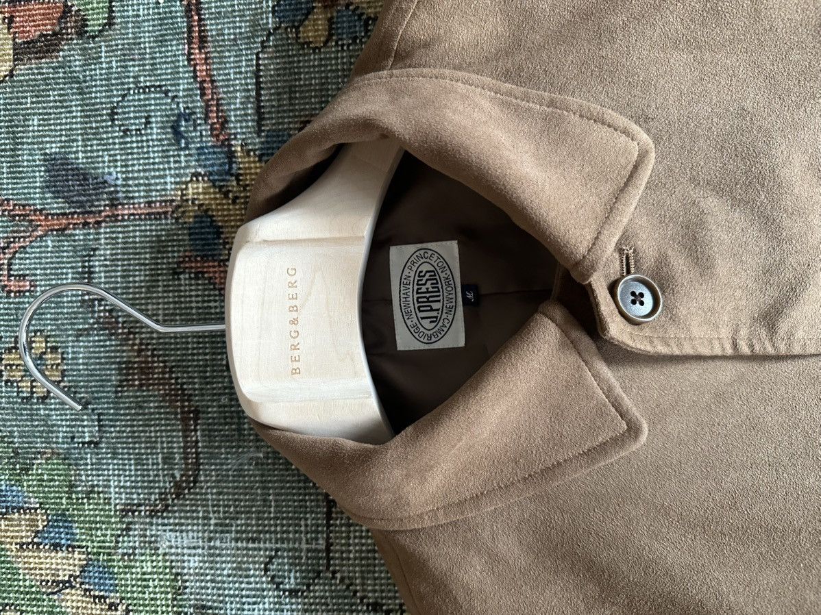 J. Press J. Press Japan Suede Field Jacket - Camel / Tan - Medium Size US M / EU 48-50 / 2 - 3 Thumbnail